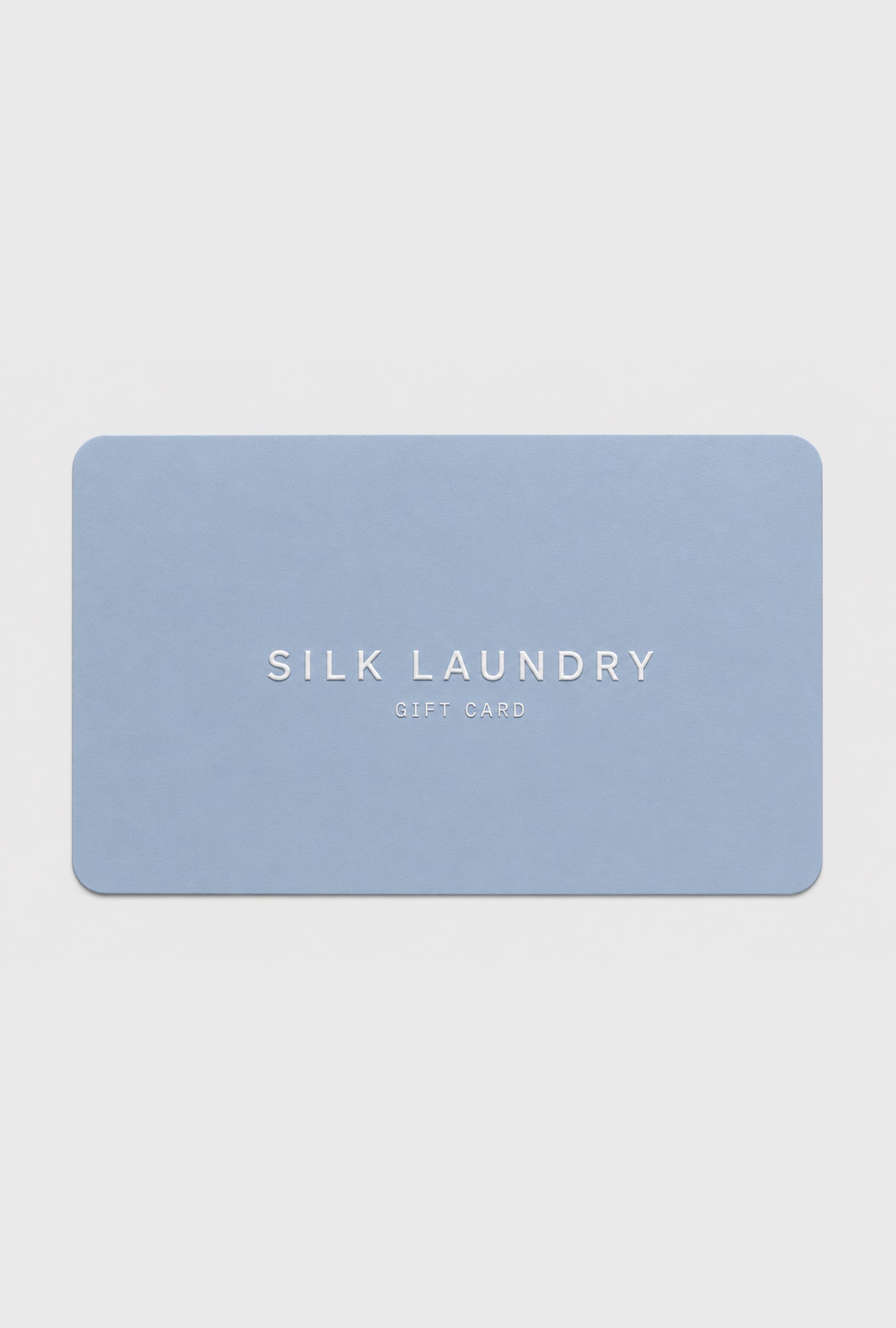 CARTE CADEAU SILK LAUNDRY