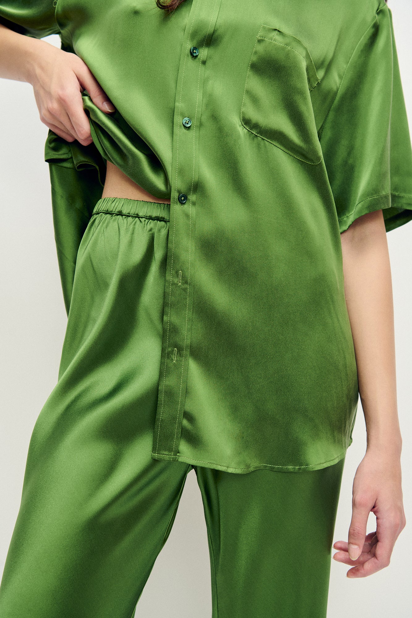 Pantalon coupe en biais Fields