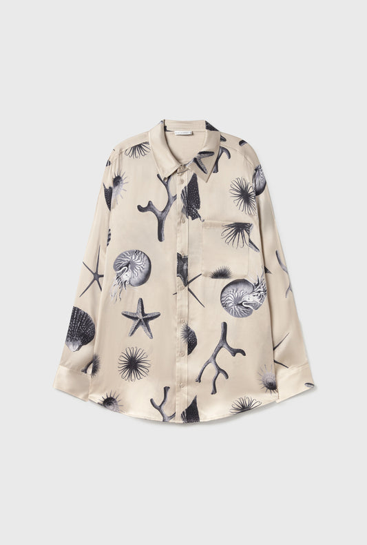 Chemise Boyfriend Coquillages
