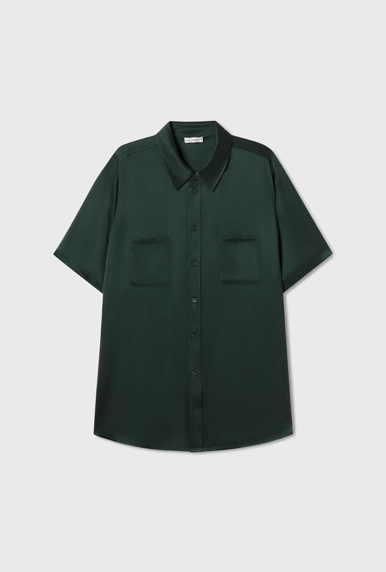 Short Sleeve Boyfriend Shirt Scarab