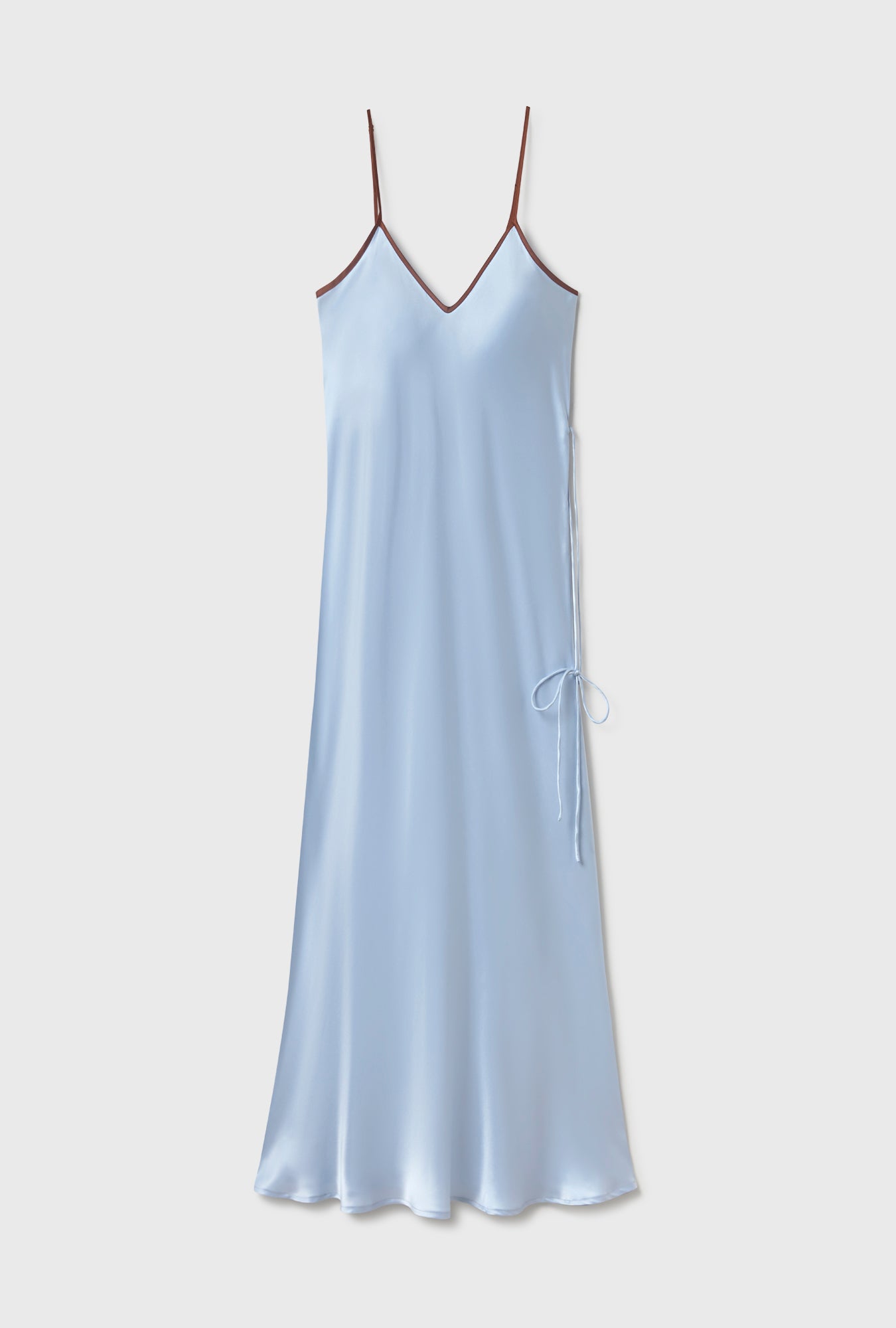 Robe nuisette années 90 bleuet