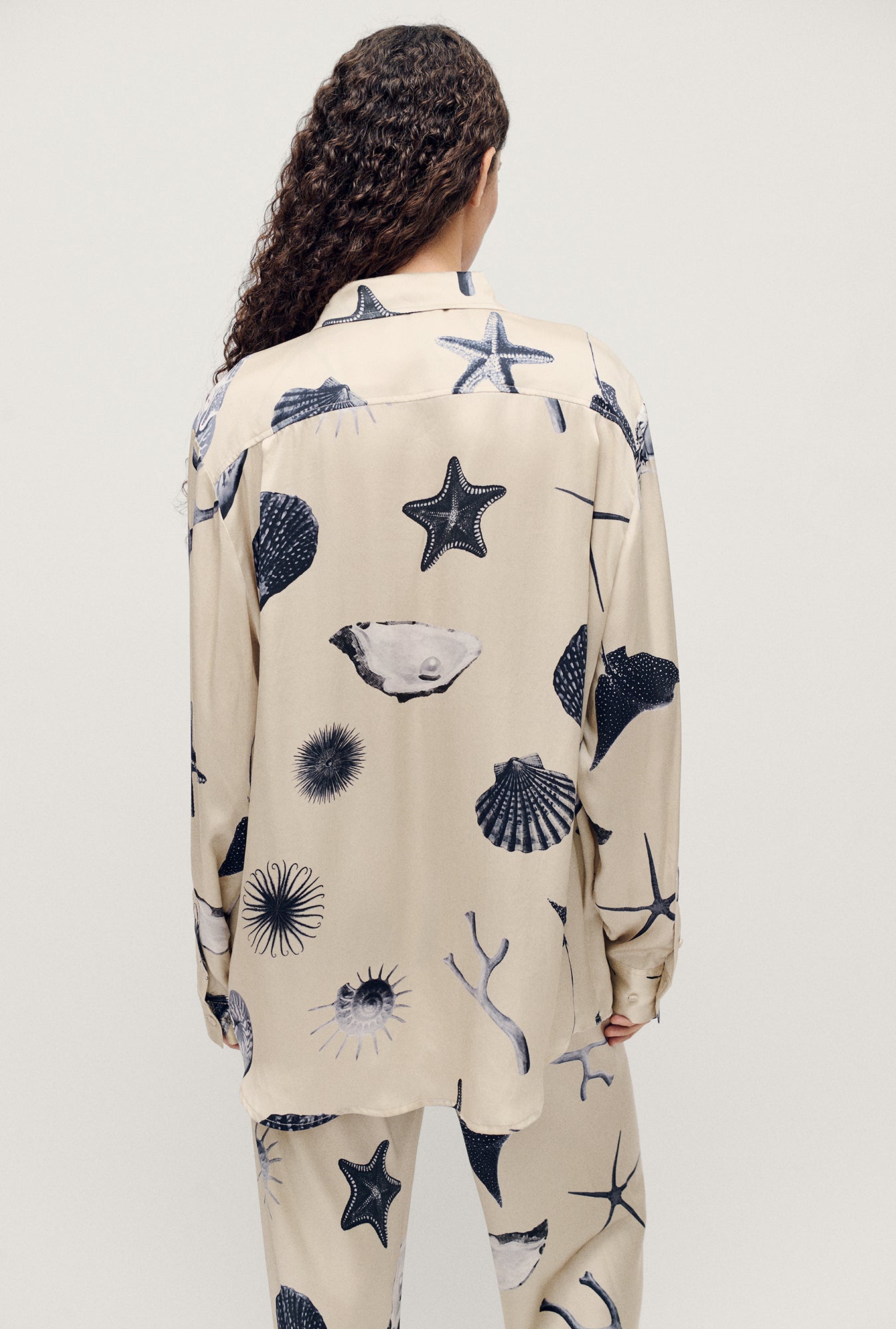 Chemise Boyfriend Coquillages
