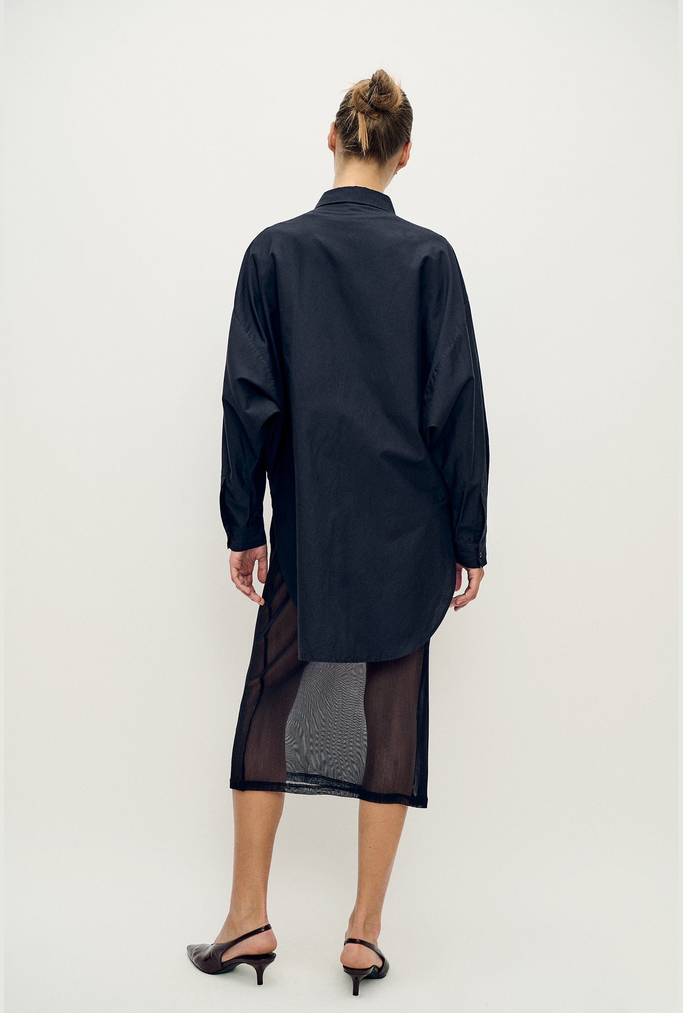 Jupe en maille noire