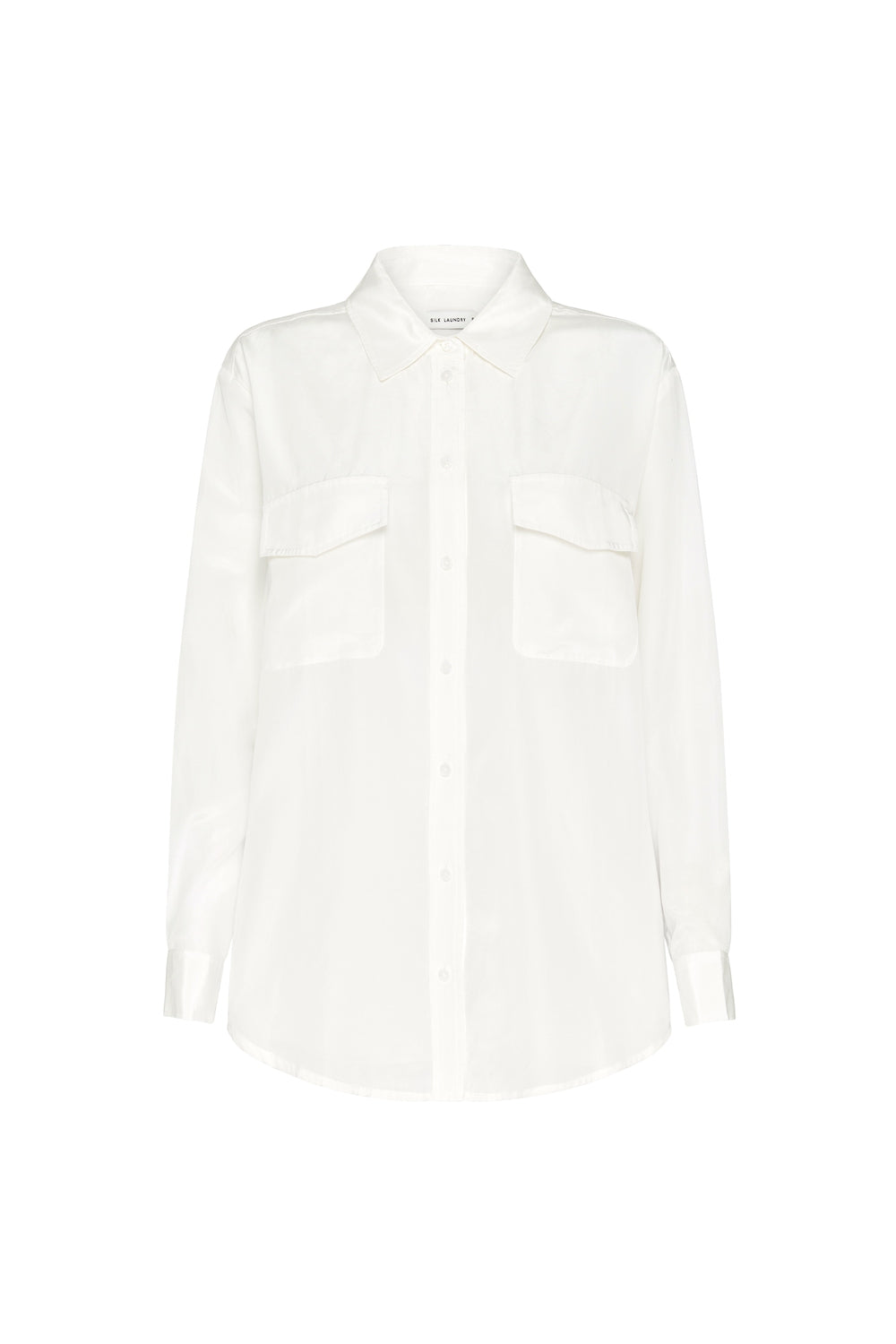 Chemise Habotai Boyfriend Blanche