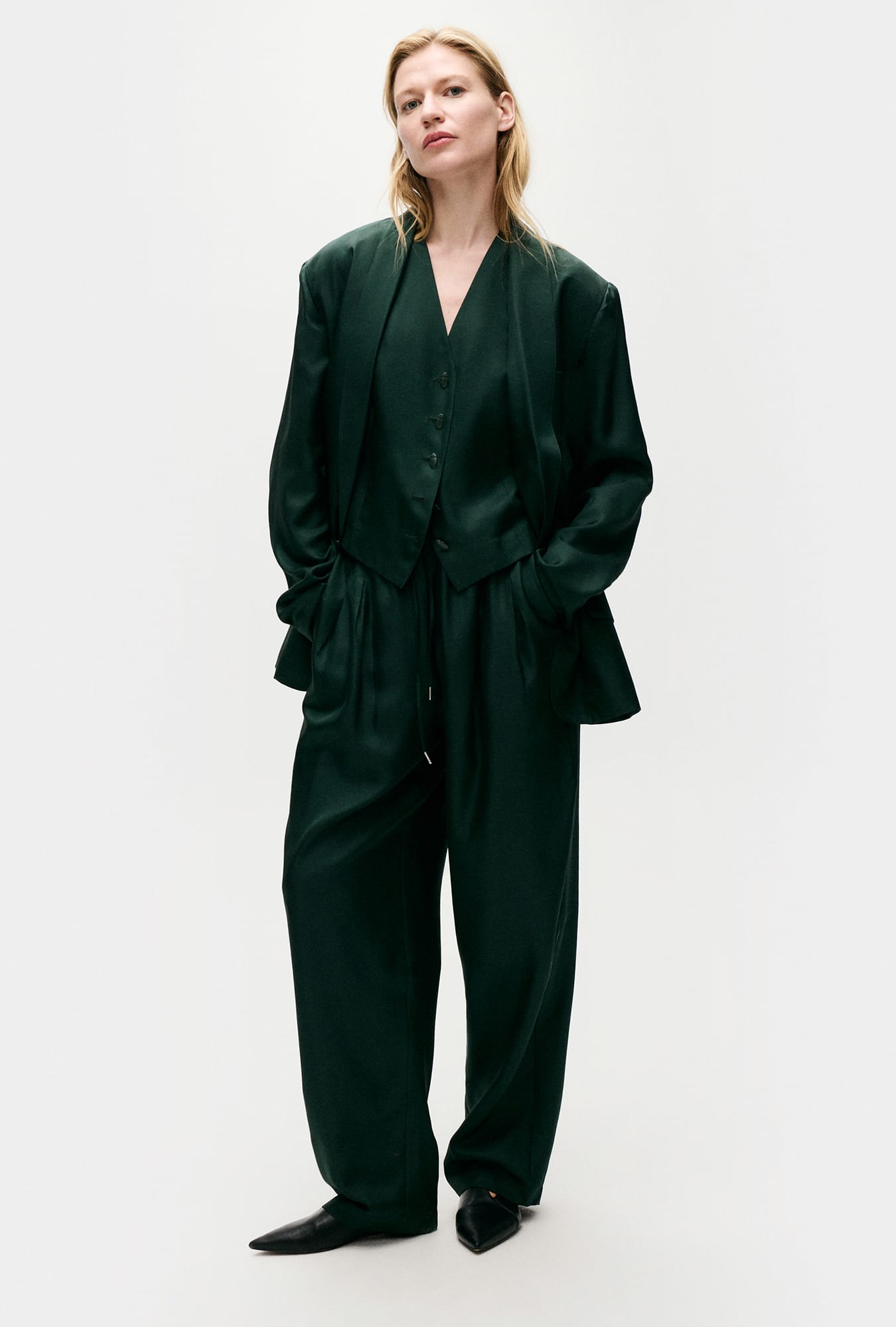 Veste croisée Twill Miami Scarab
