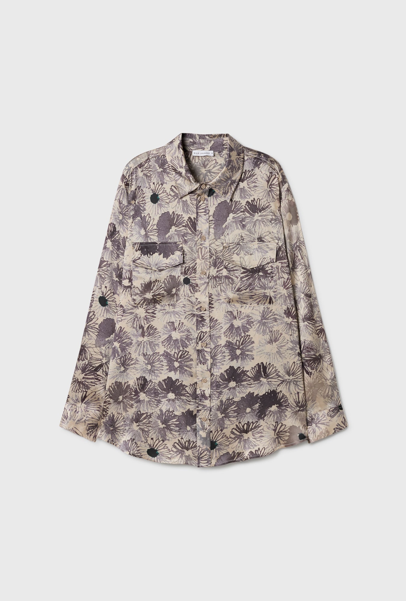 Chemise Boyfriend imprimé floral Aster