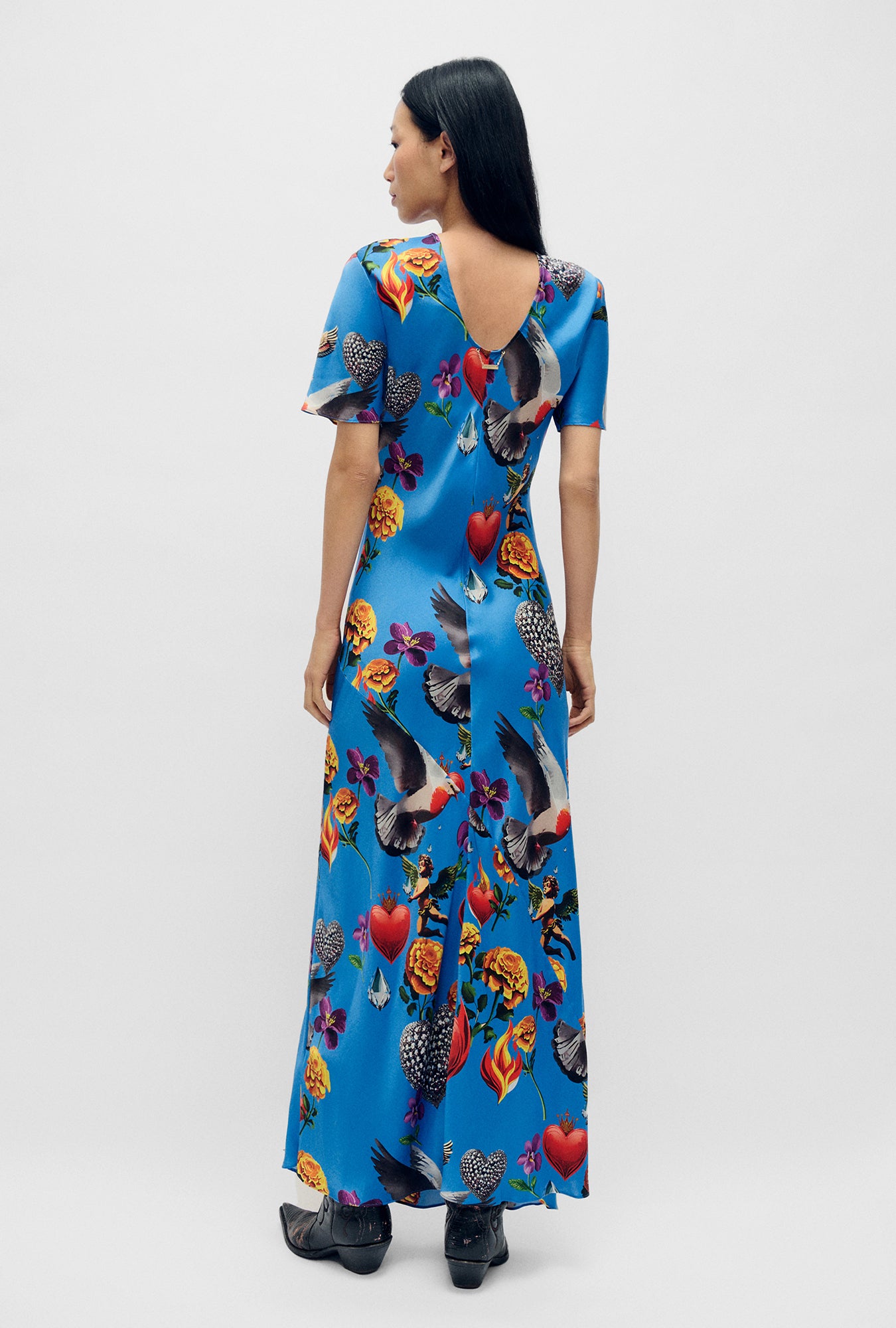 Robe courte biais Dearly Beloved Mirage