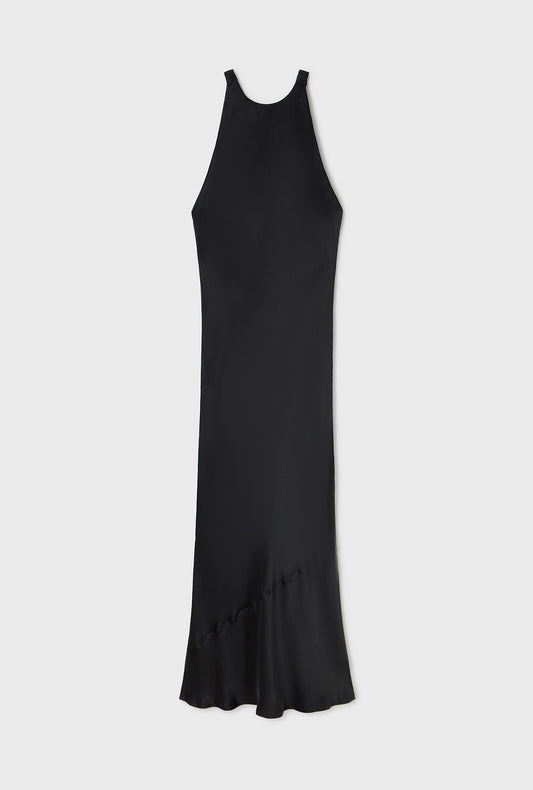 High Low Dress Black
