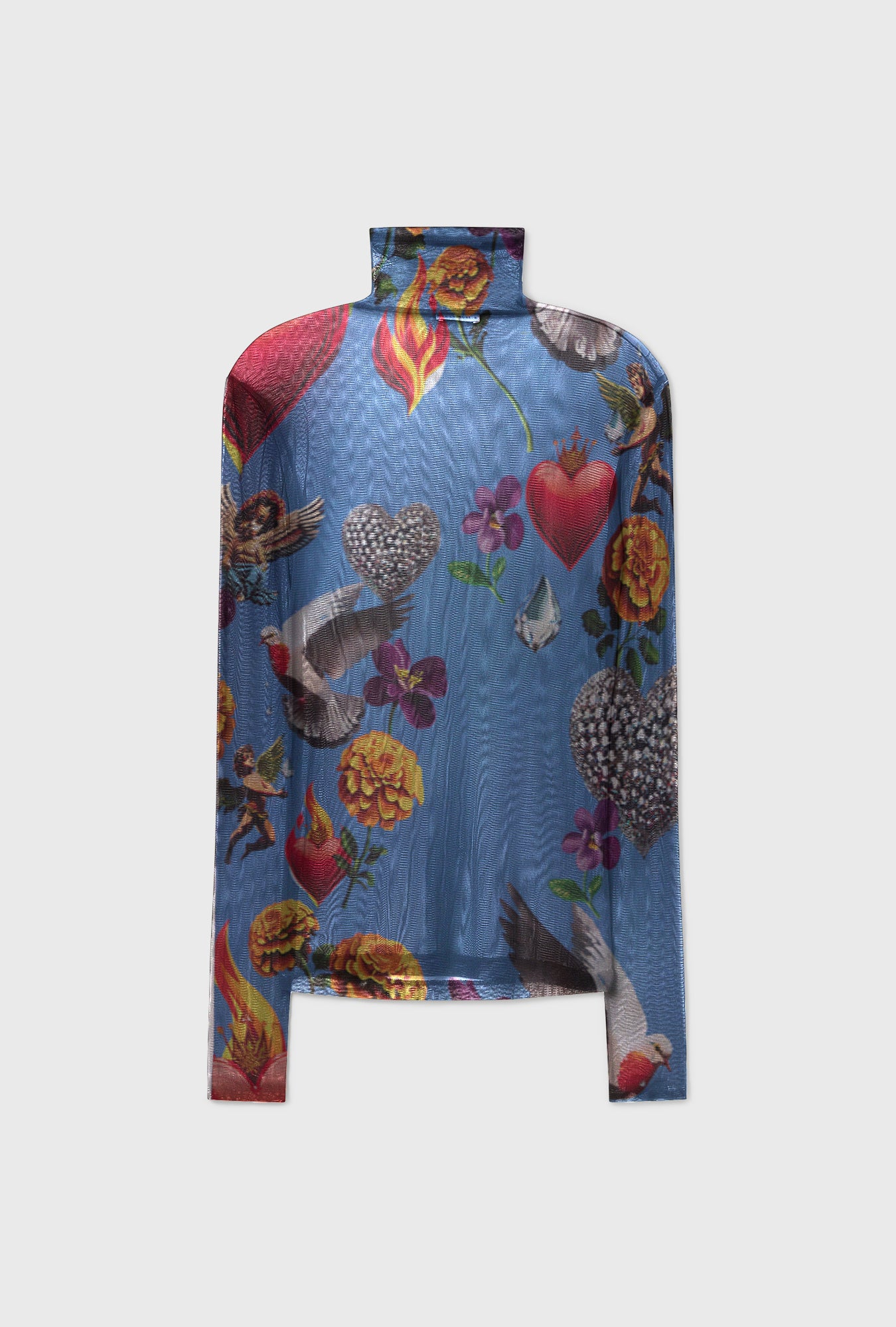 Mesh Turtleneck Dearly Beloved Mirage