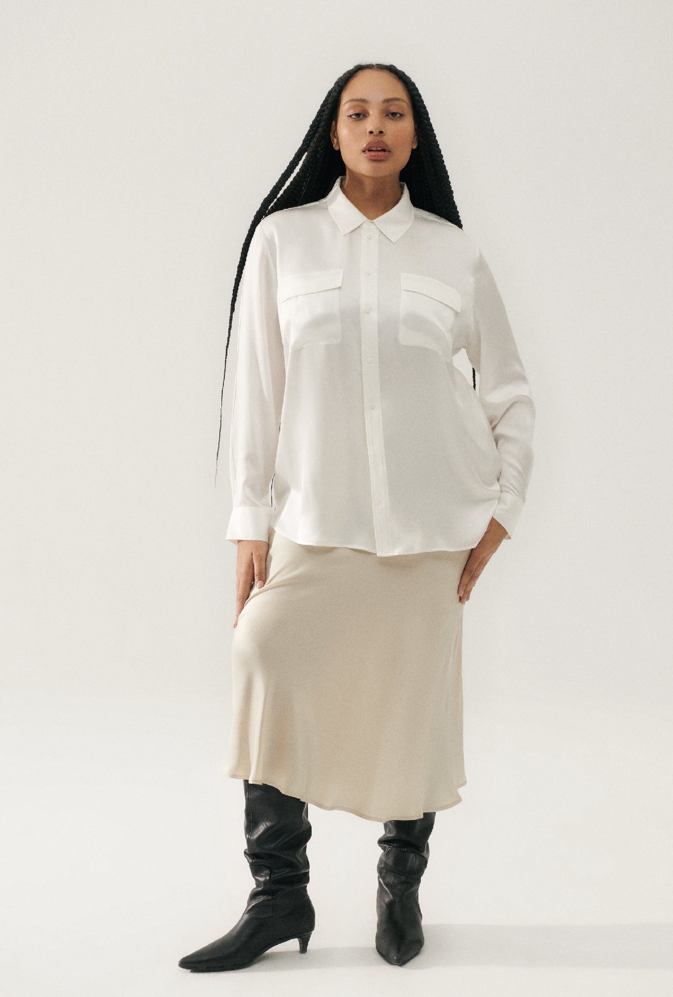 Chemise copain blanche