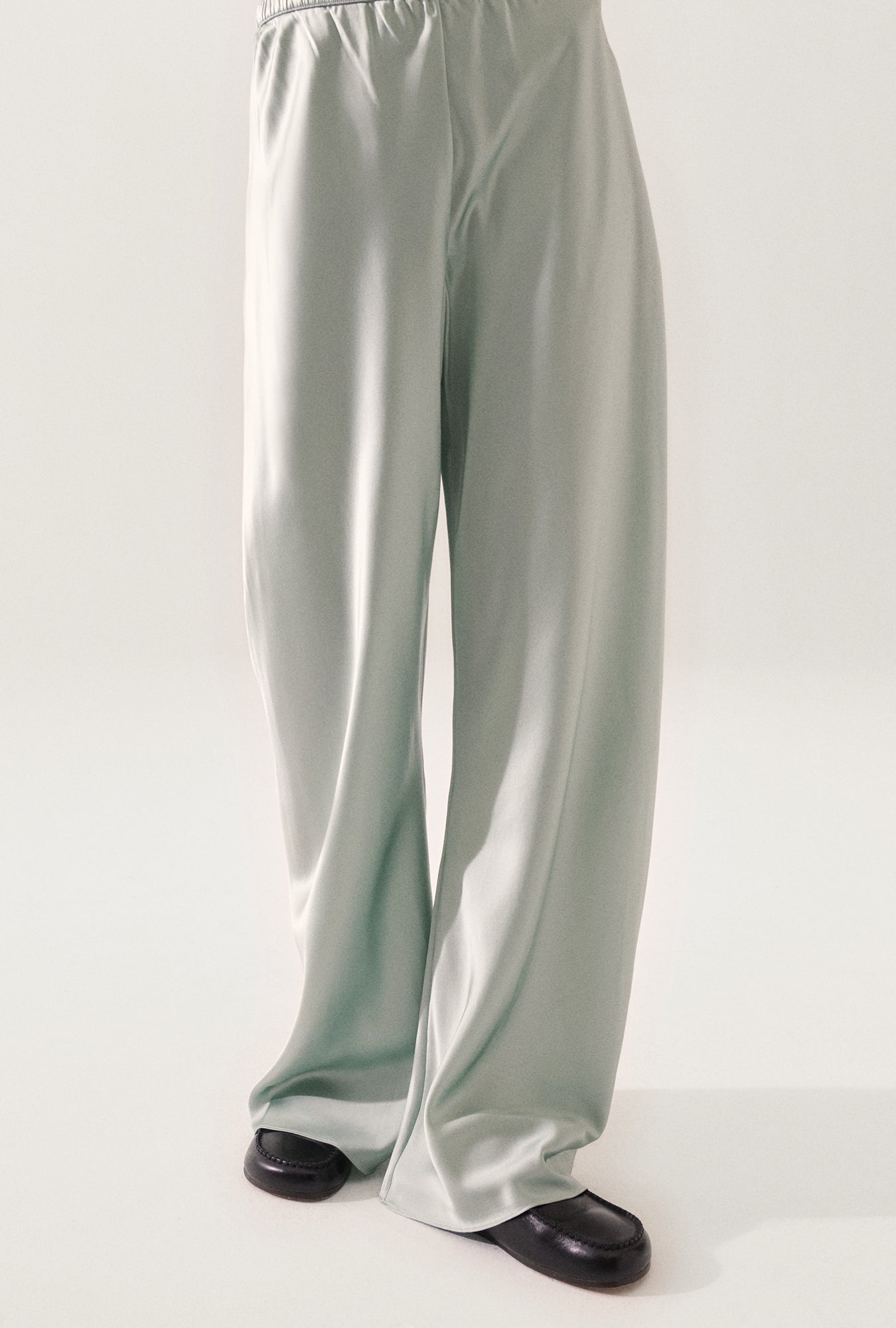 Pantalon coupe biais Albâtre
