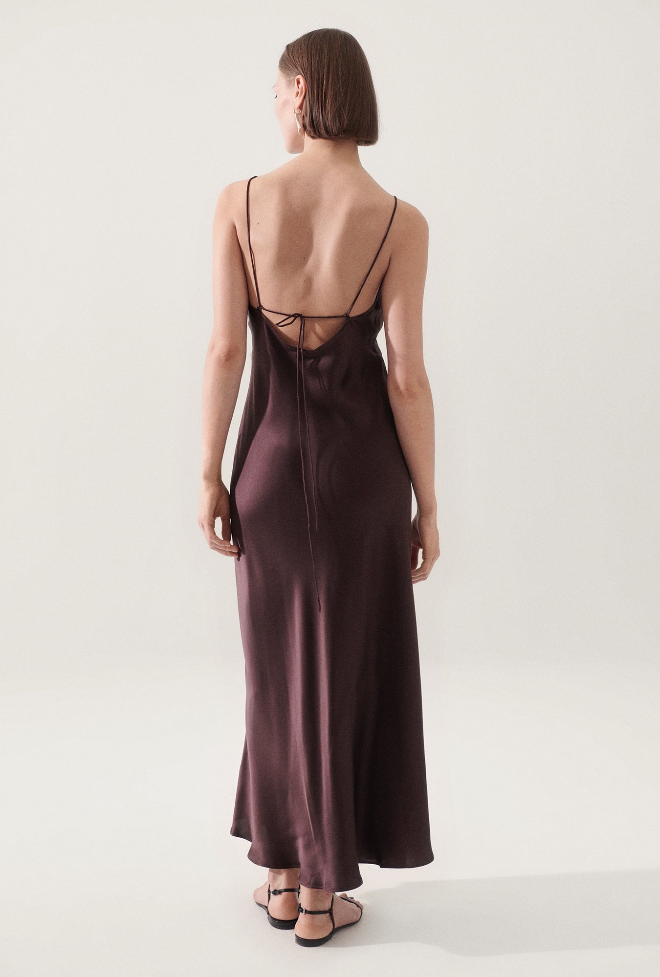 Deco Rouleau Dress Cacao