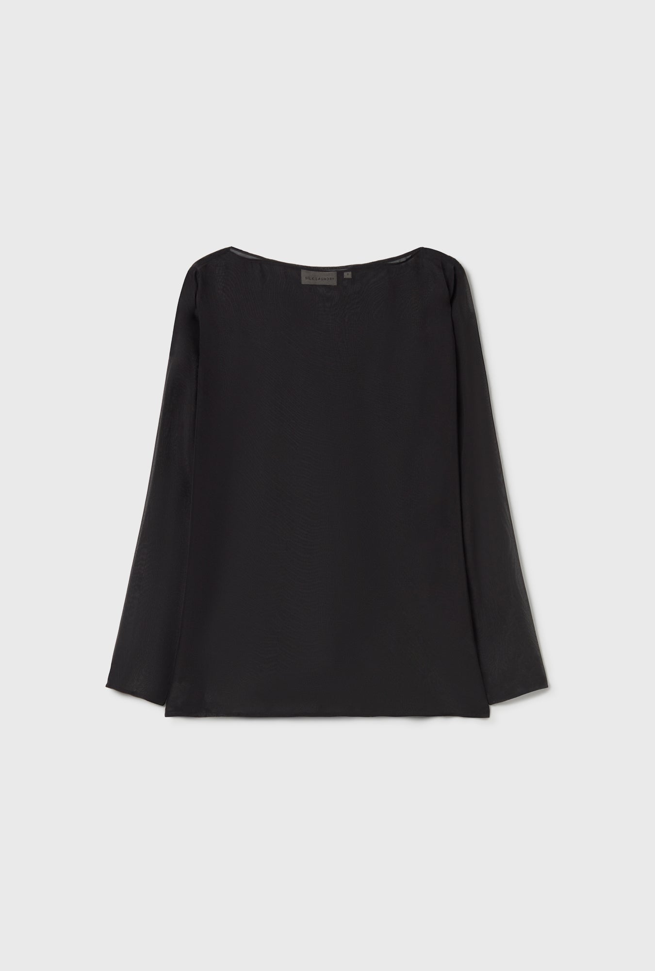 Chiffon Audrey Top Black