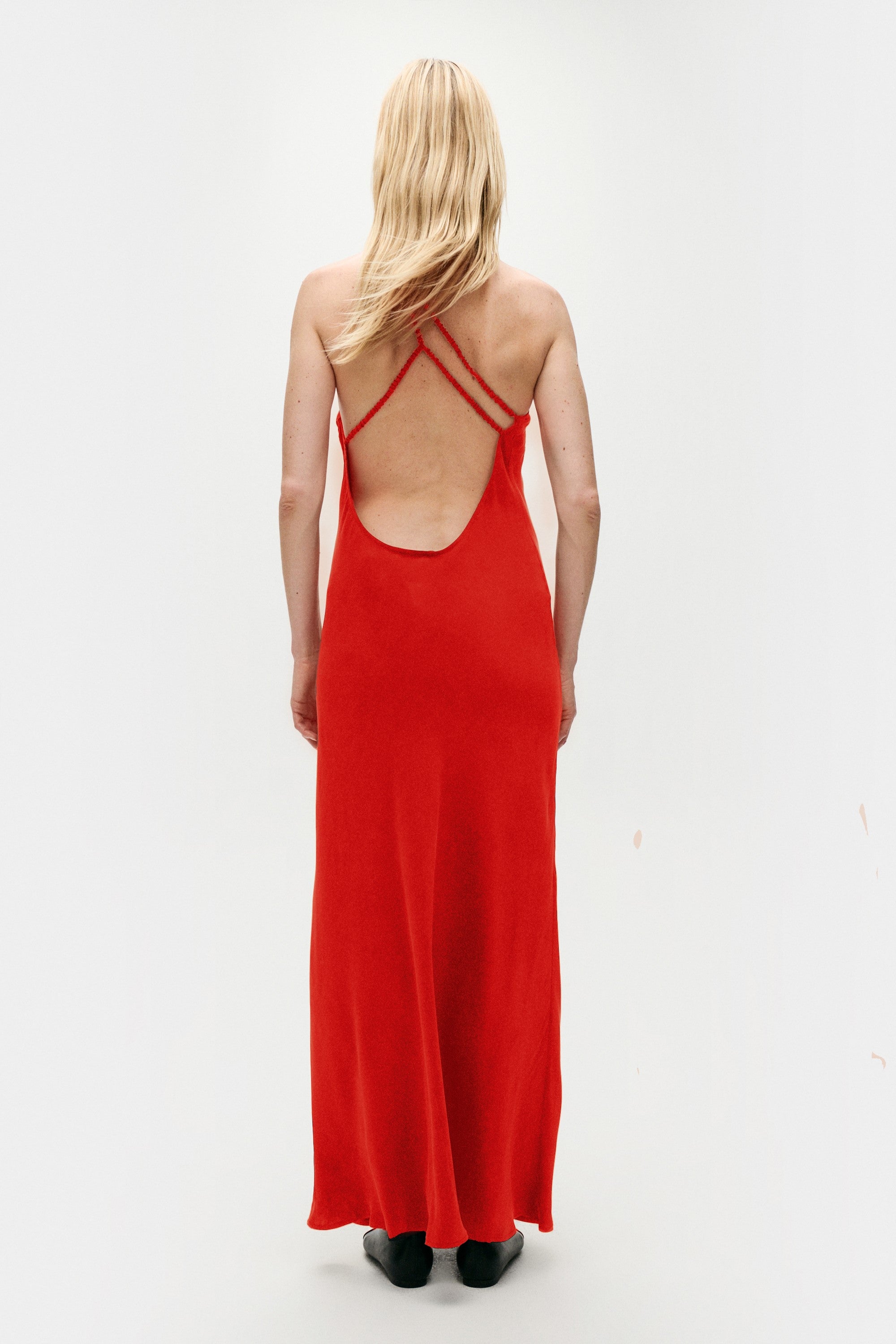 Robe évasée Géranium