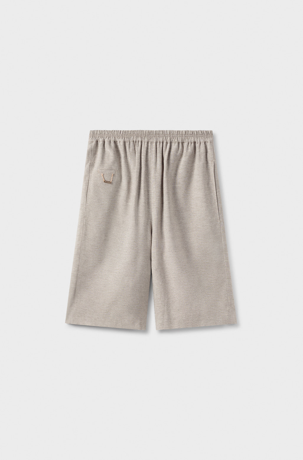 Yak Blend Basketball Shorts Grey Marle