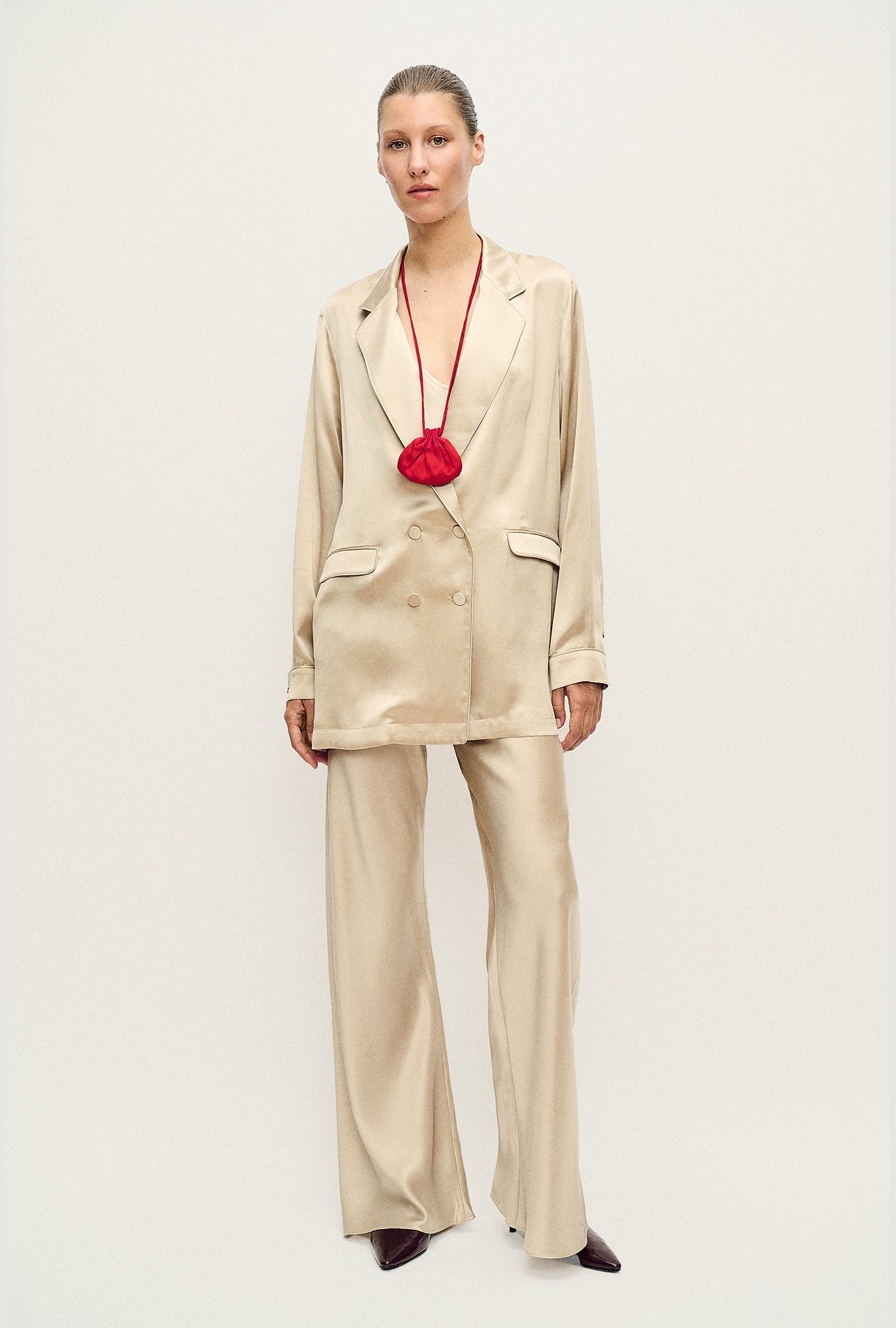 Blazer décontracté Noisette