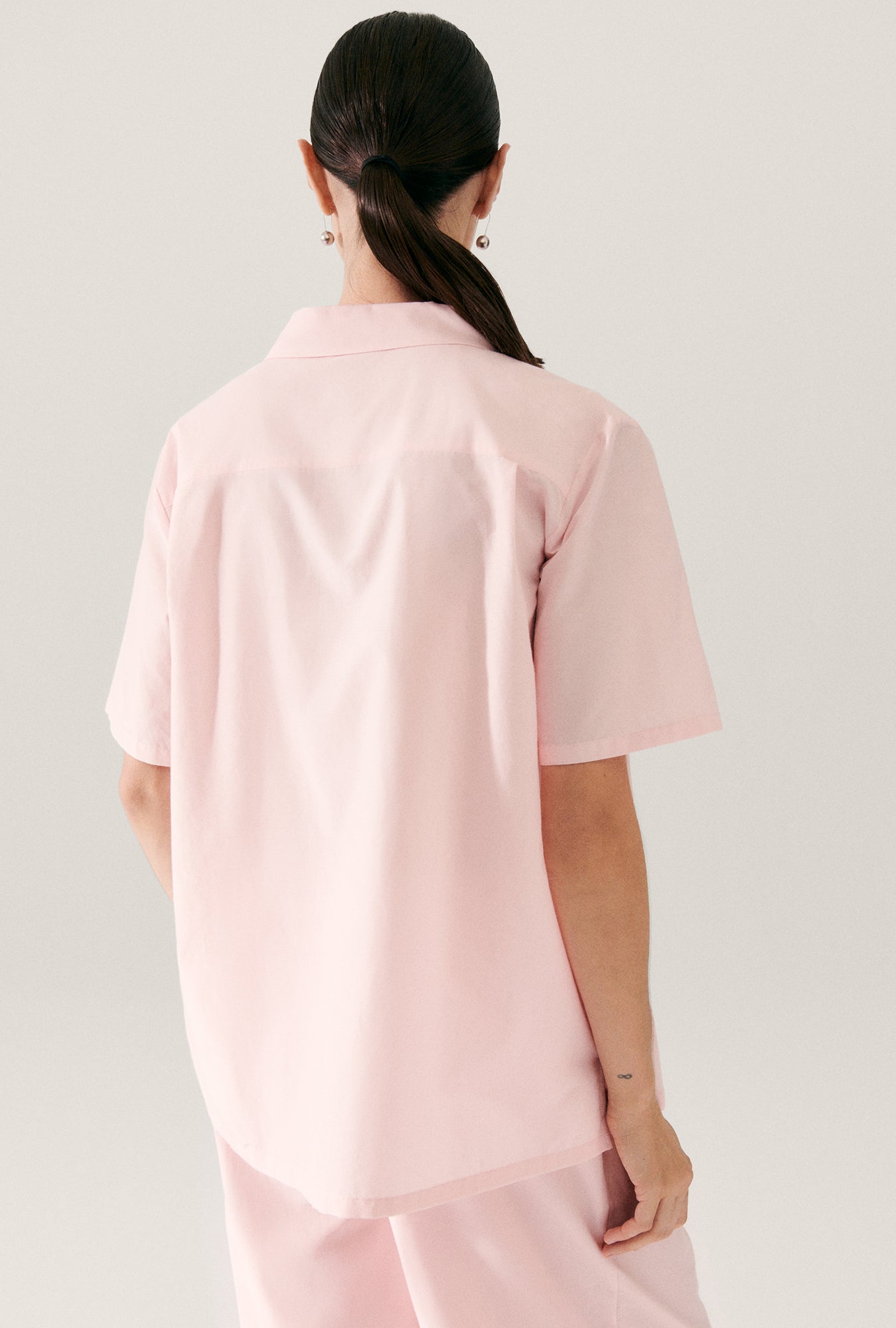 Chemise décontractée en coton et soie Hydrogène