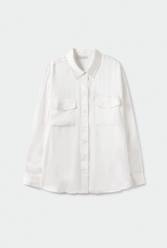 Boyfriend Shirt White