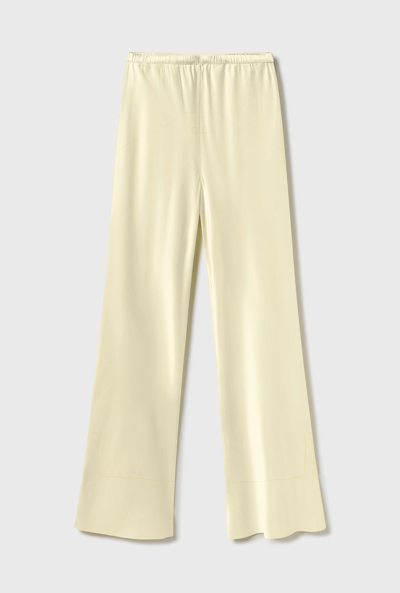 Pantalon biais Fleur vanille