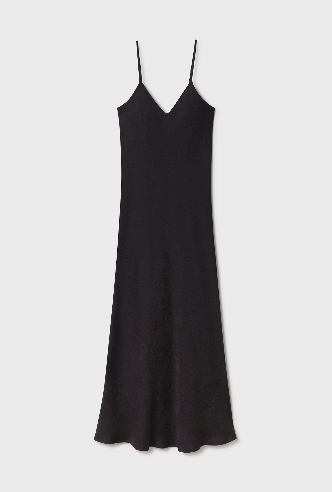 90S Slip Dress Coral Jacquard