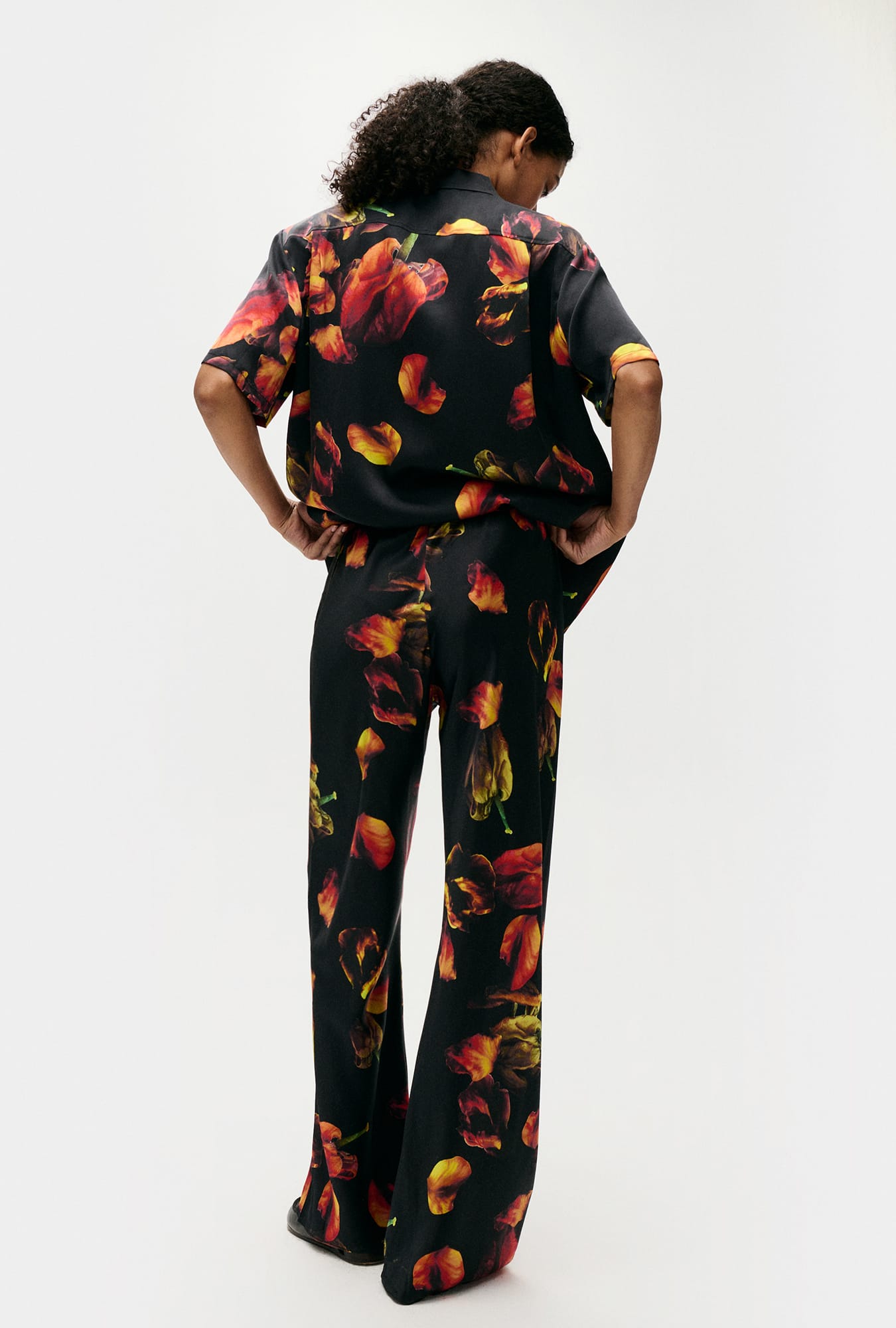 Pantalon biais Tulipa Noir