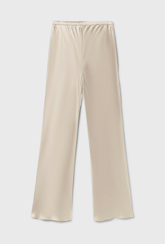 Pantalon Coupe en biais Noisette