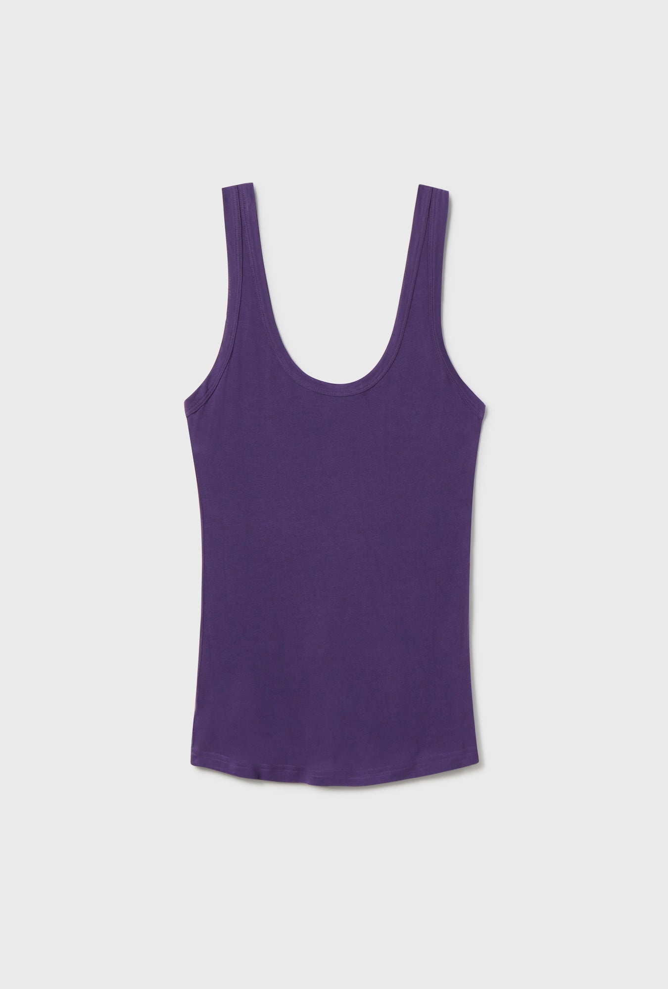 Jersey Modal Scoop Tank Nightshade