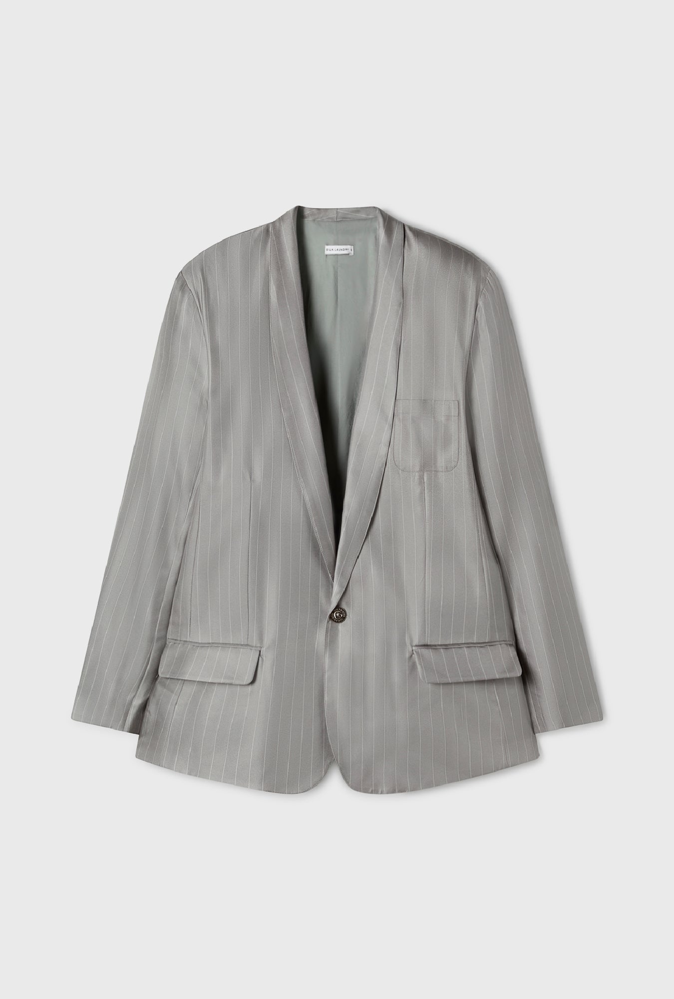 Twill Miami Blazer Moon Pinstripe