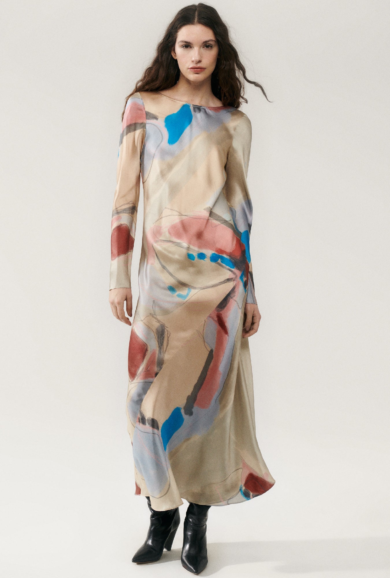 Robe Sienna Expressionniste