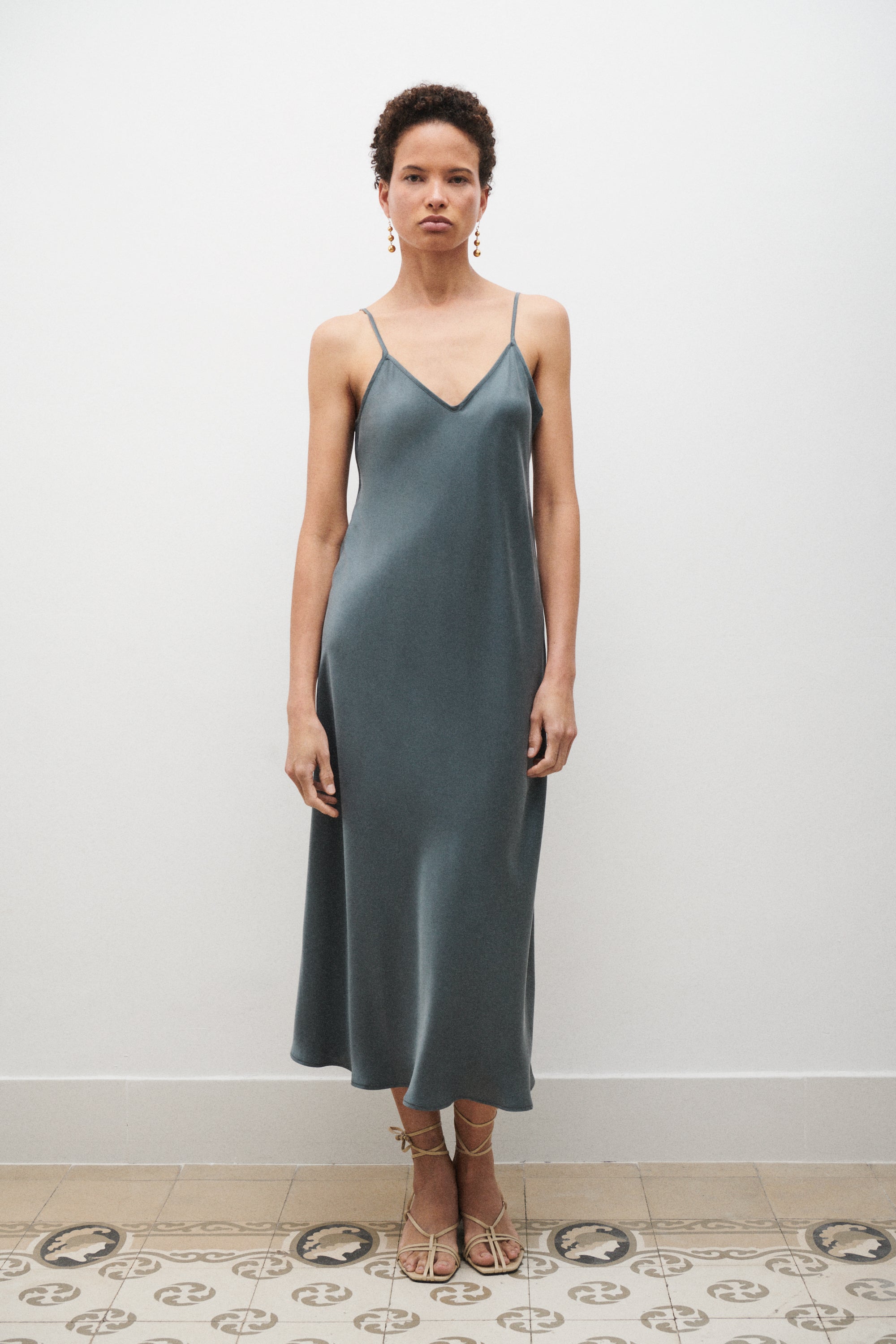 Robe nuisette années 90 Ardoise