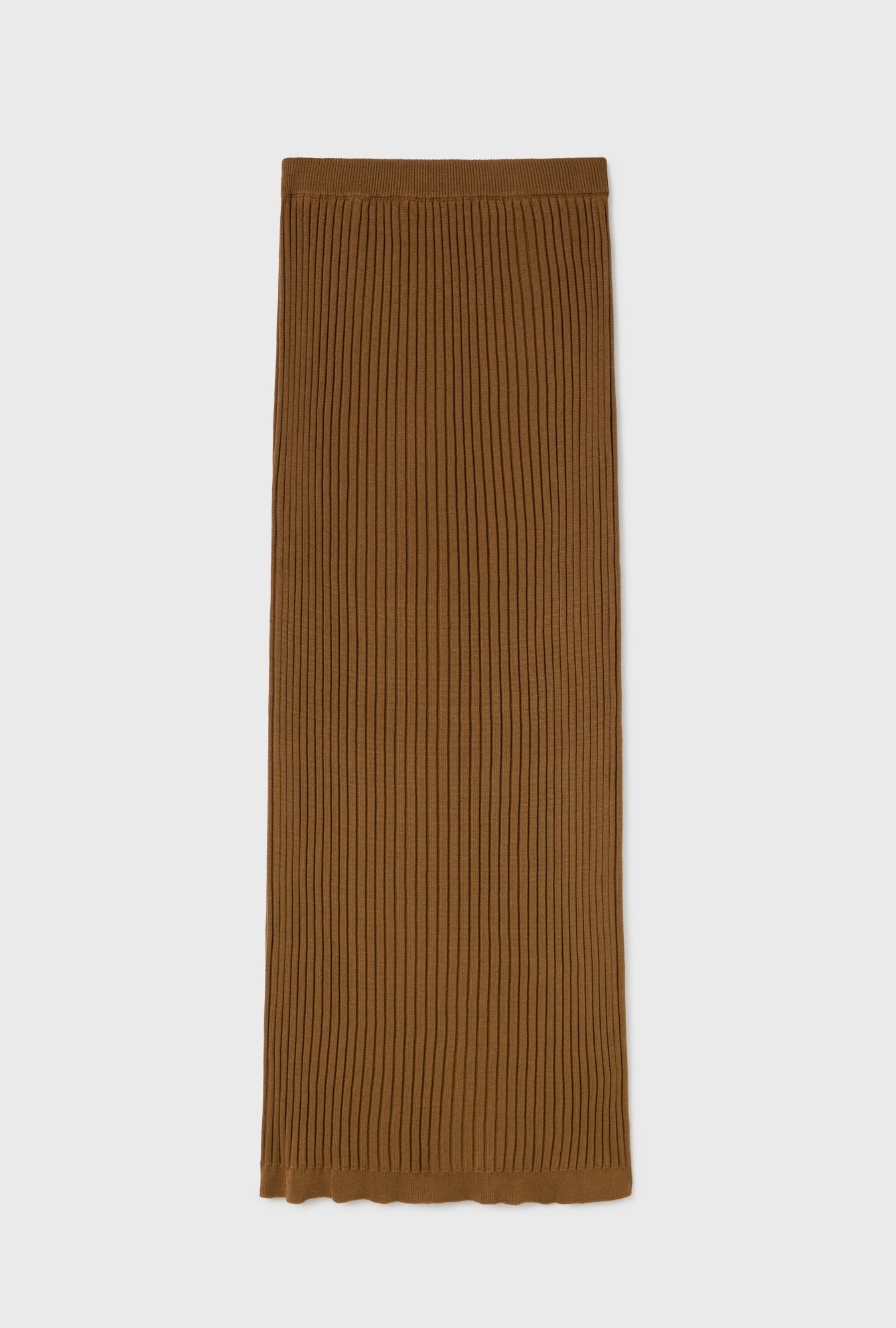 Ribbed Straight Skirt Drought