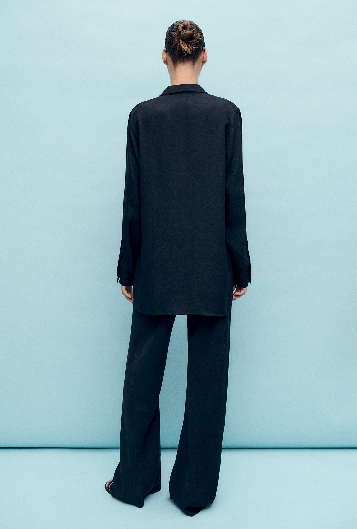Blazer décontracté en jacquard corail