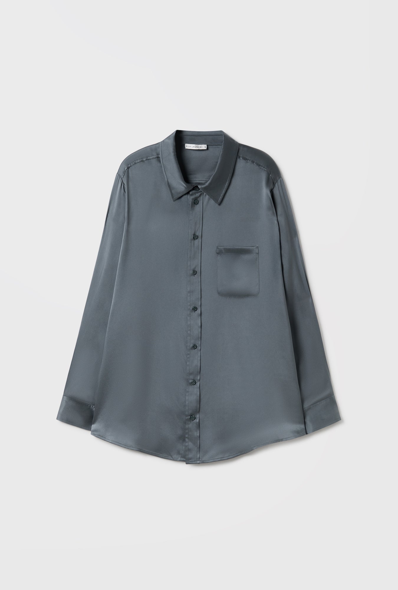 Chemise Boyfriend Ardoise