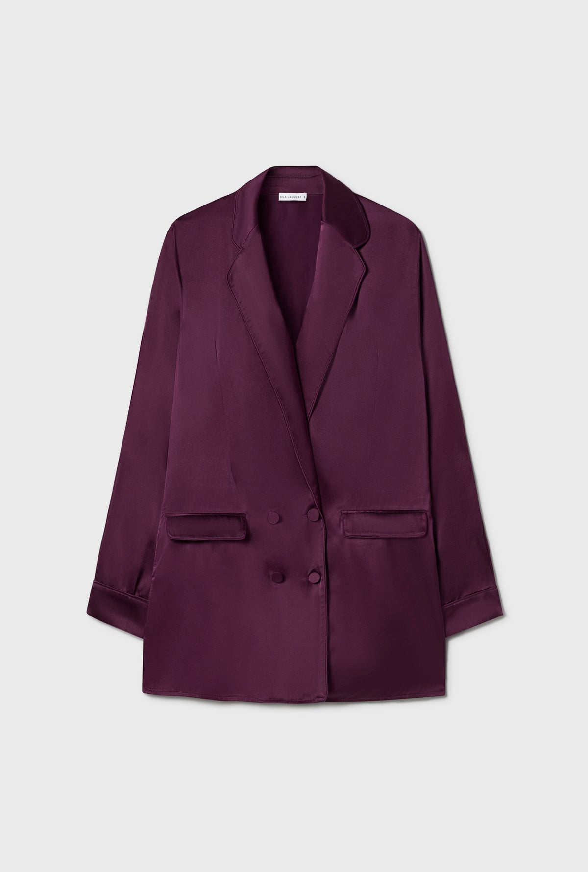 Blazer décontracté prune sanguine
