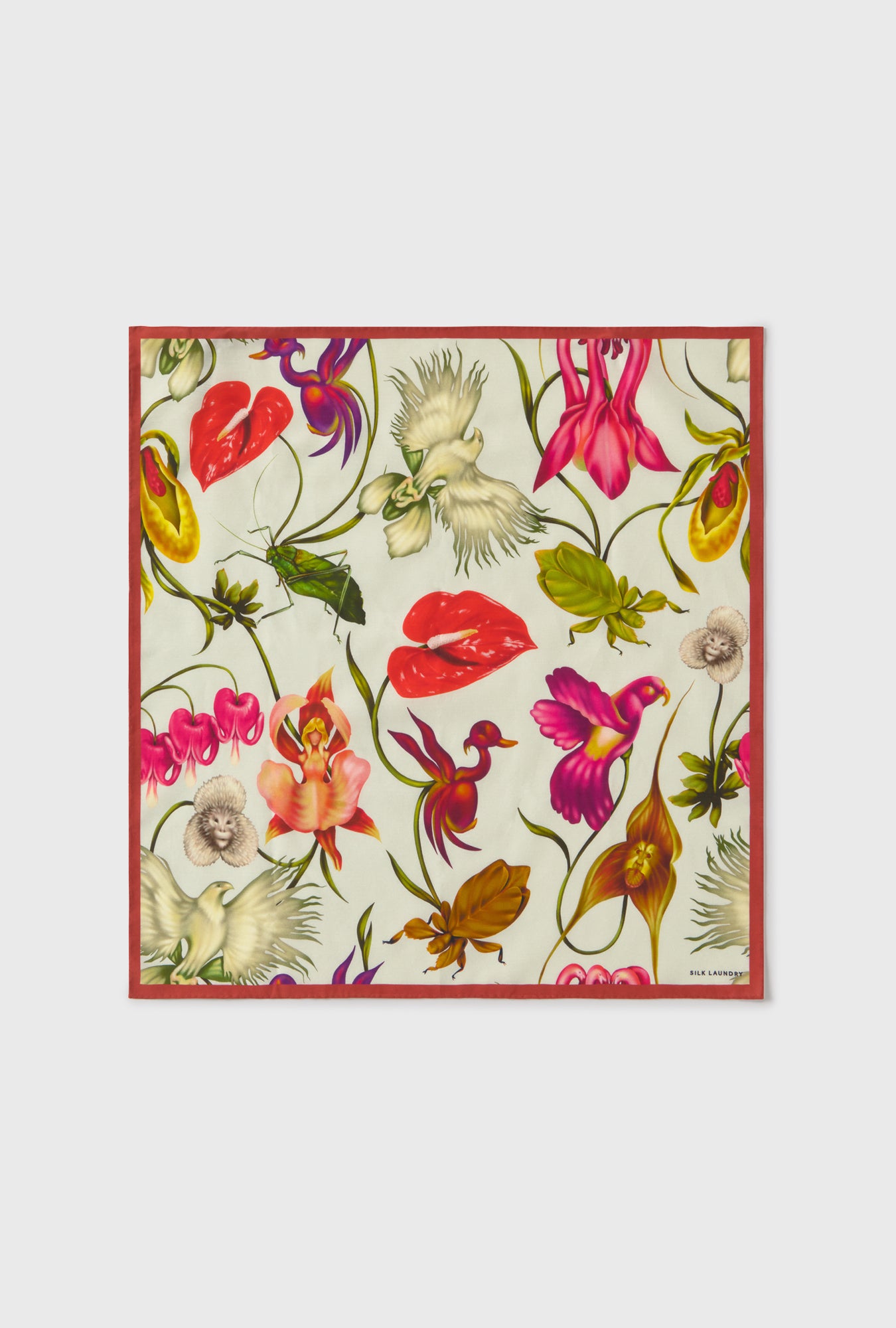 Cotton Silk Scarf Wonderland