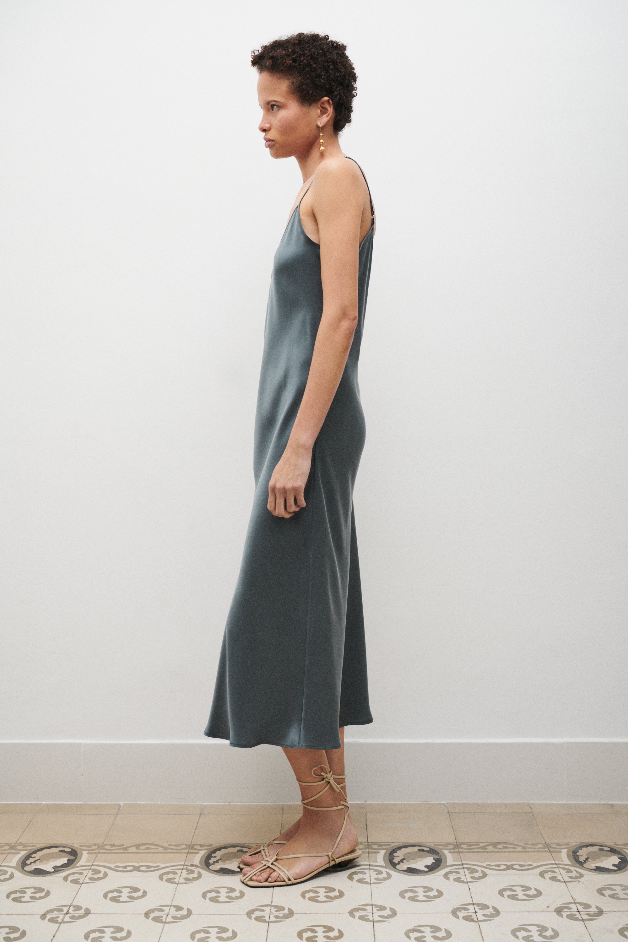 Robe nuisette années 90 Ardoise