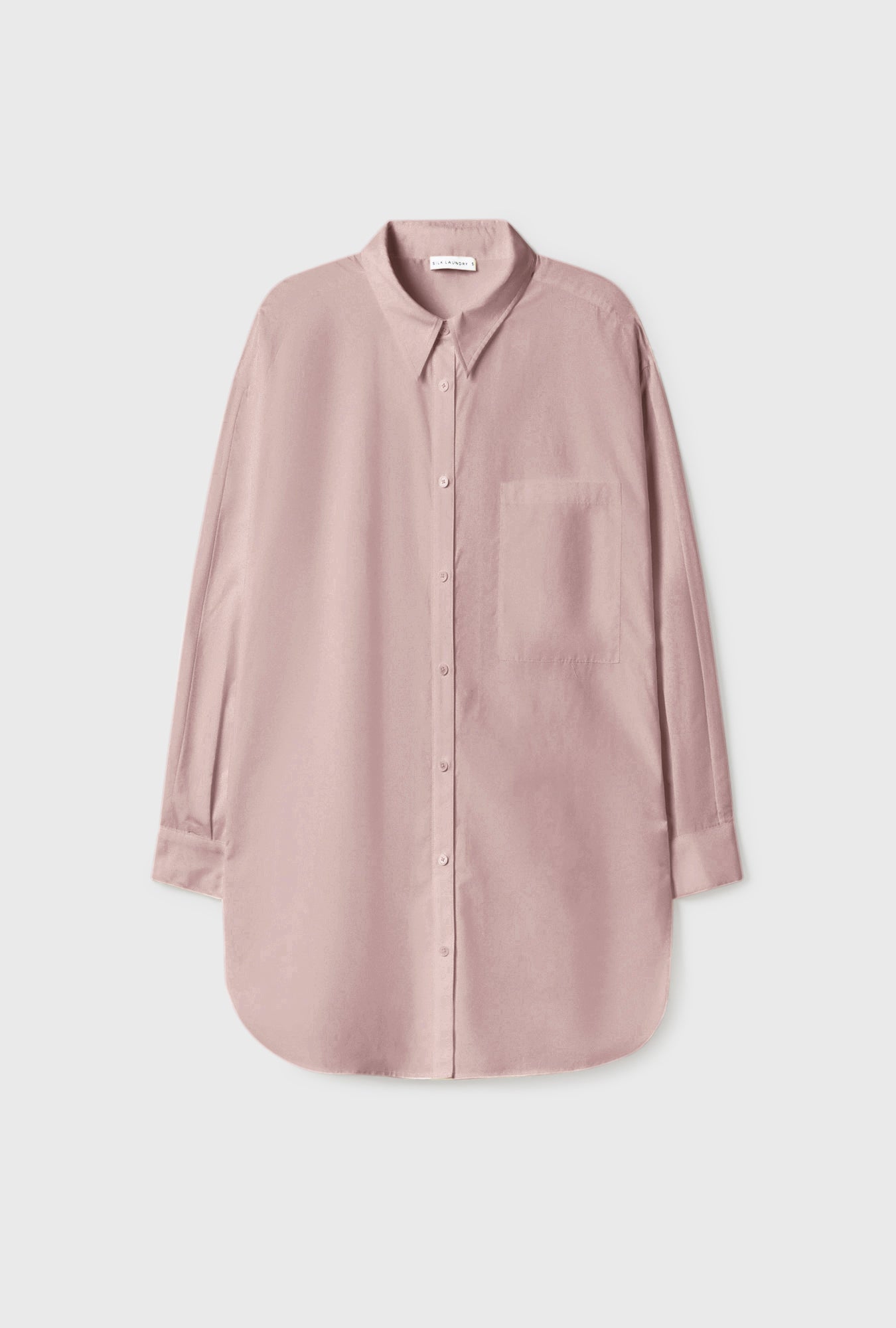 Cotton Silk Round Shirt Lasso