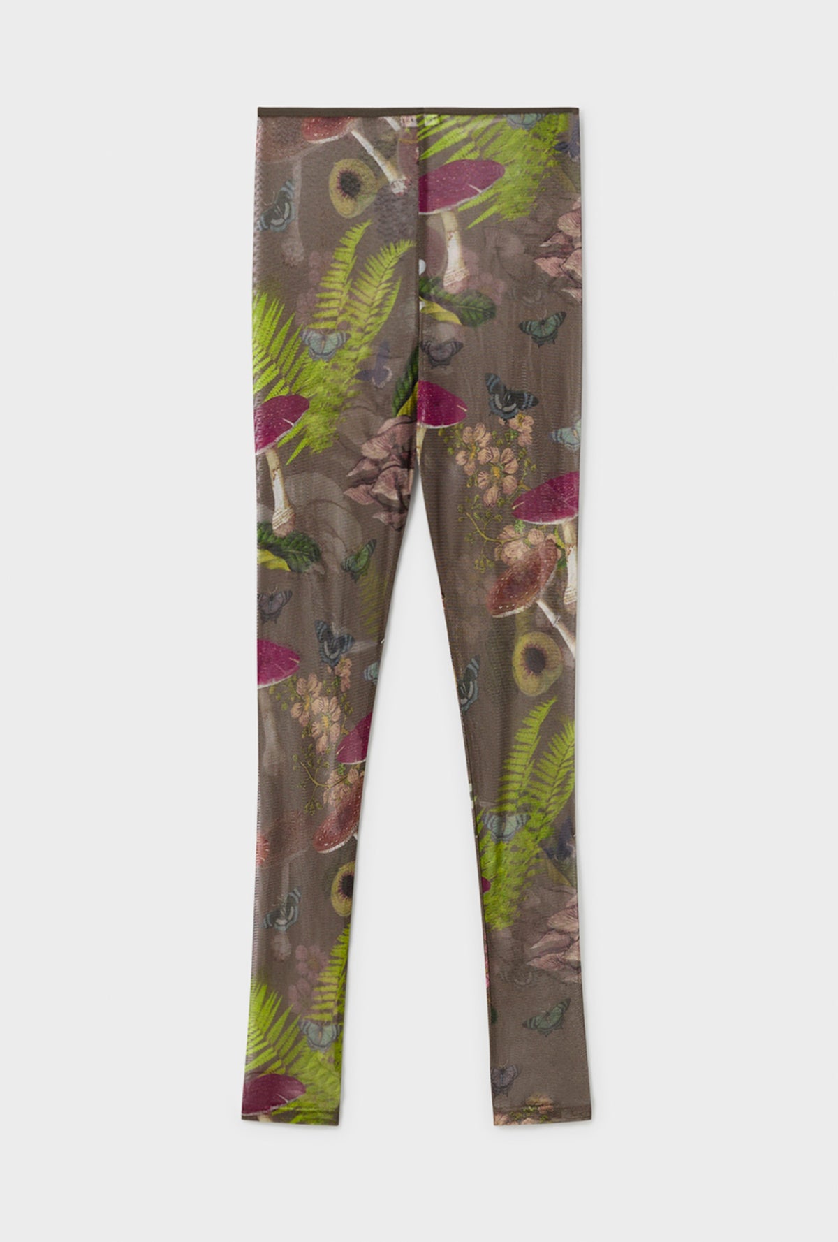 Legging en résille Champignon magique Terre sombre