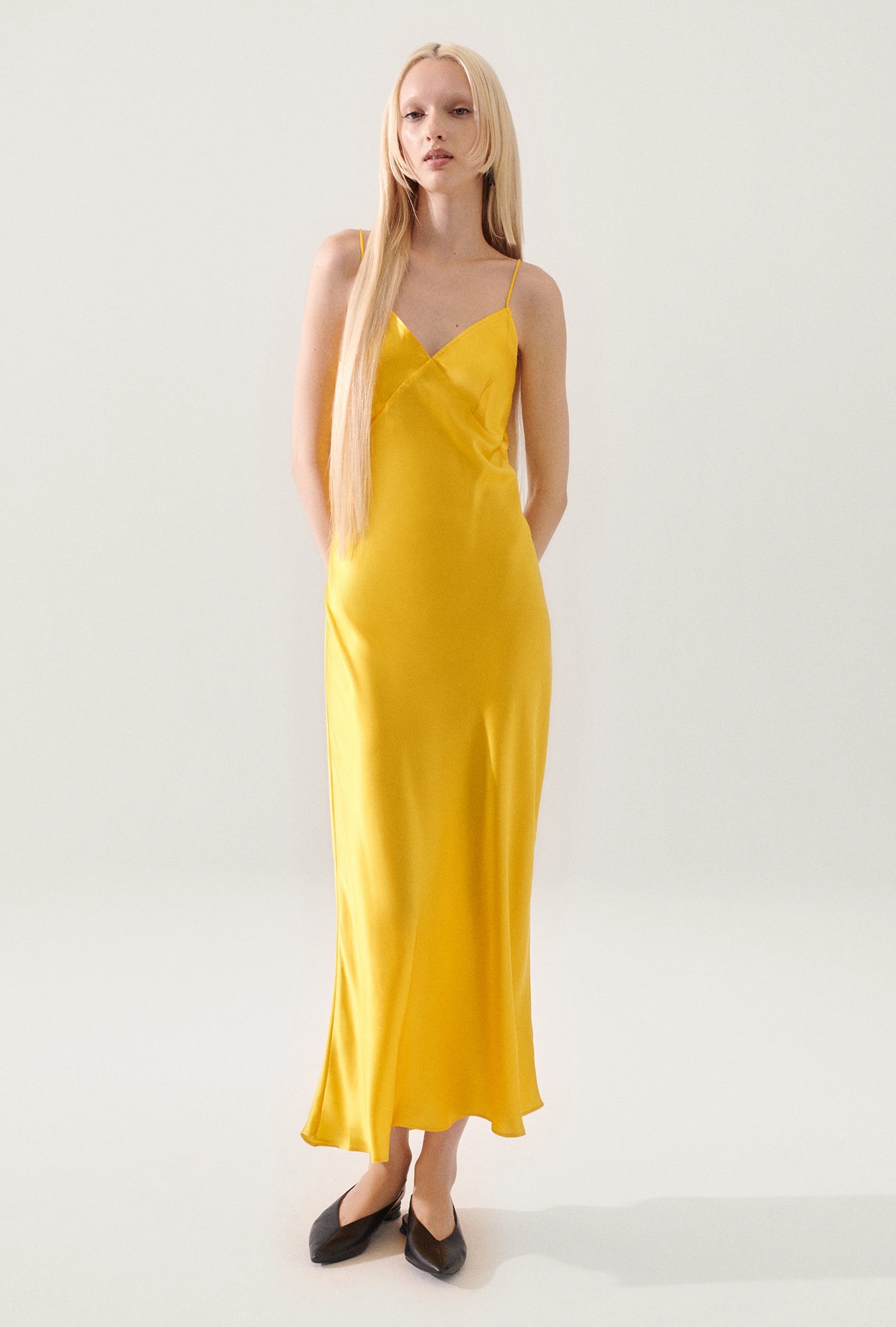 Deco Rouleau Dress Marigold
