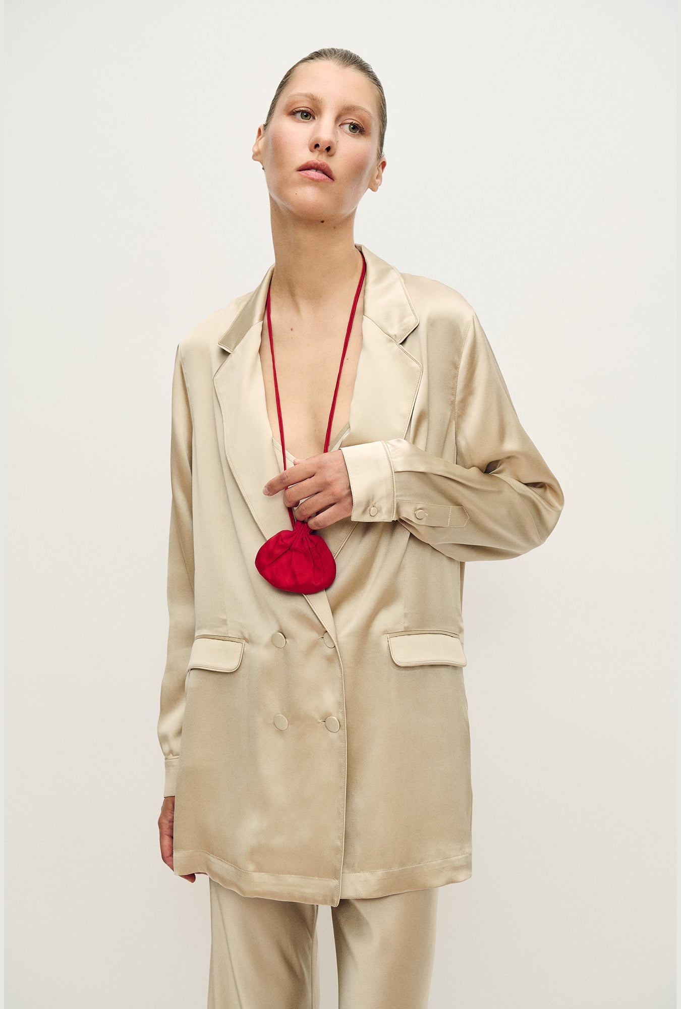 Blazer décontracté Noisette