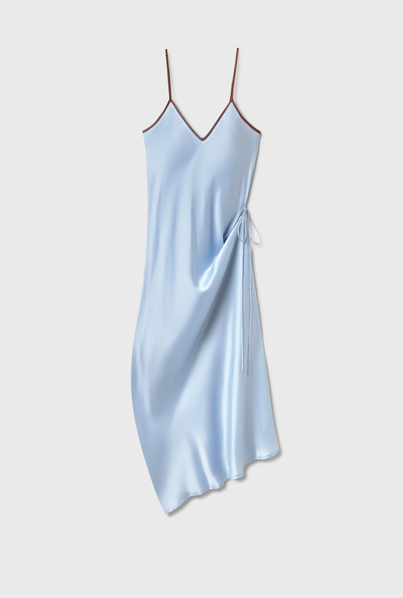 Robe nuisette années 90 bleuet