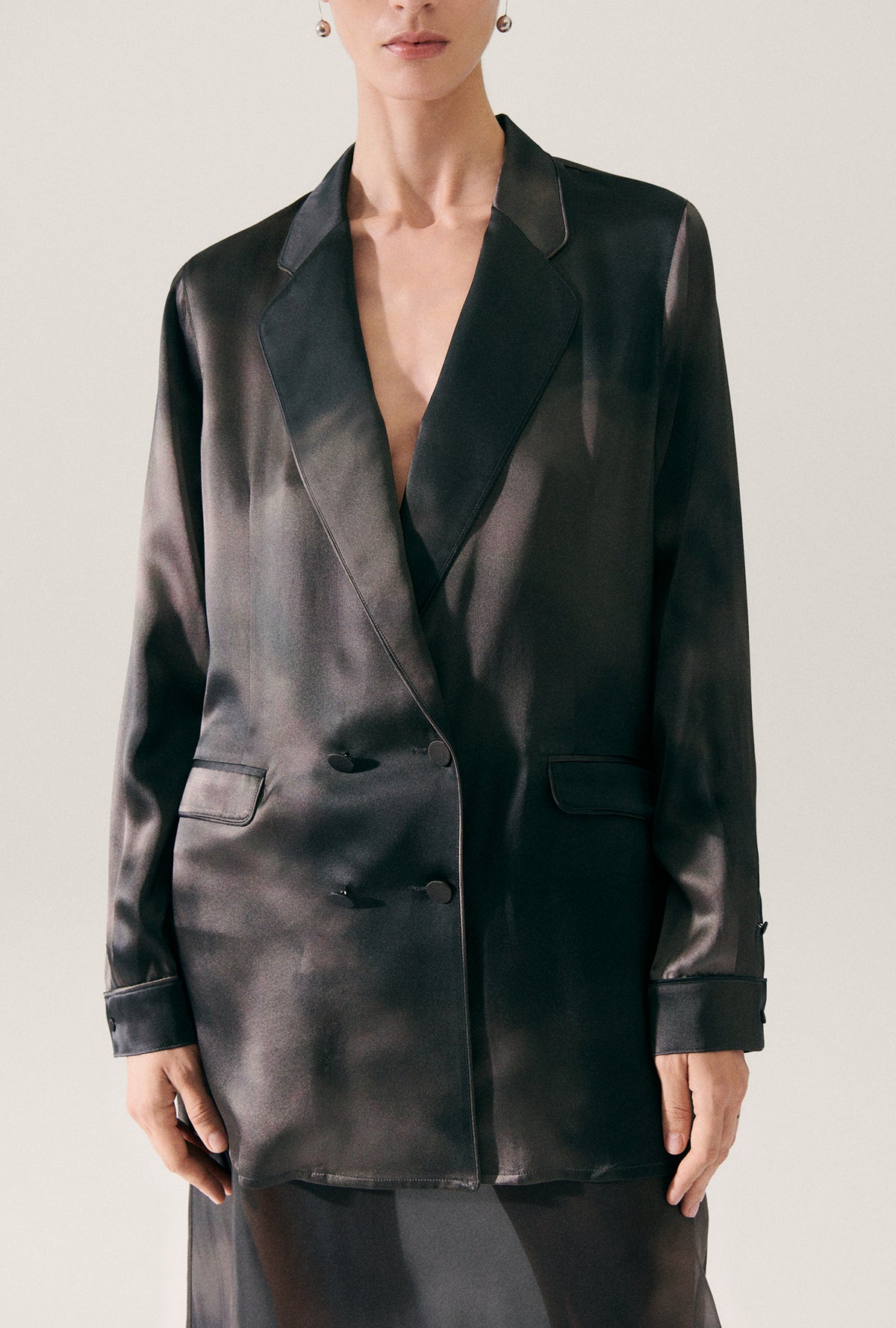 Veste décontractée fumée