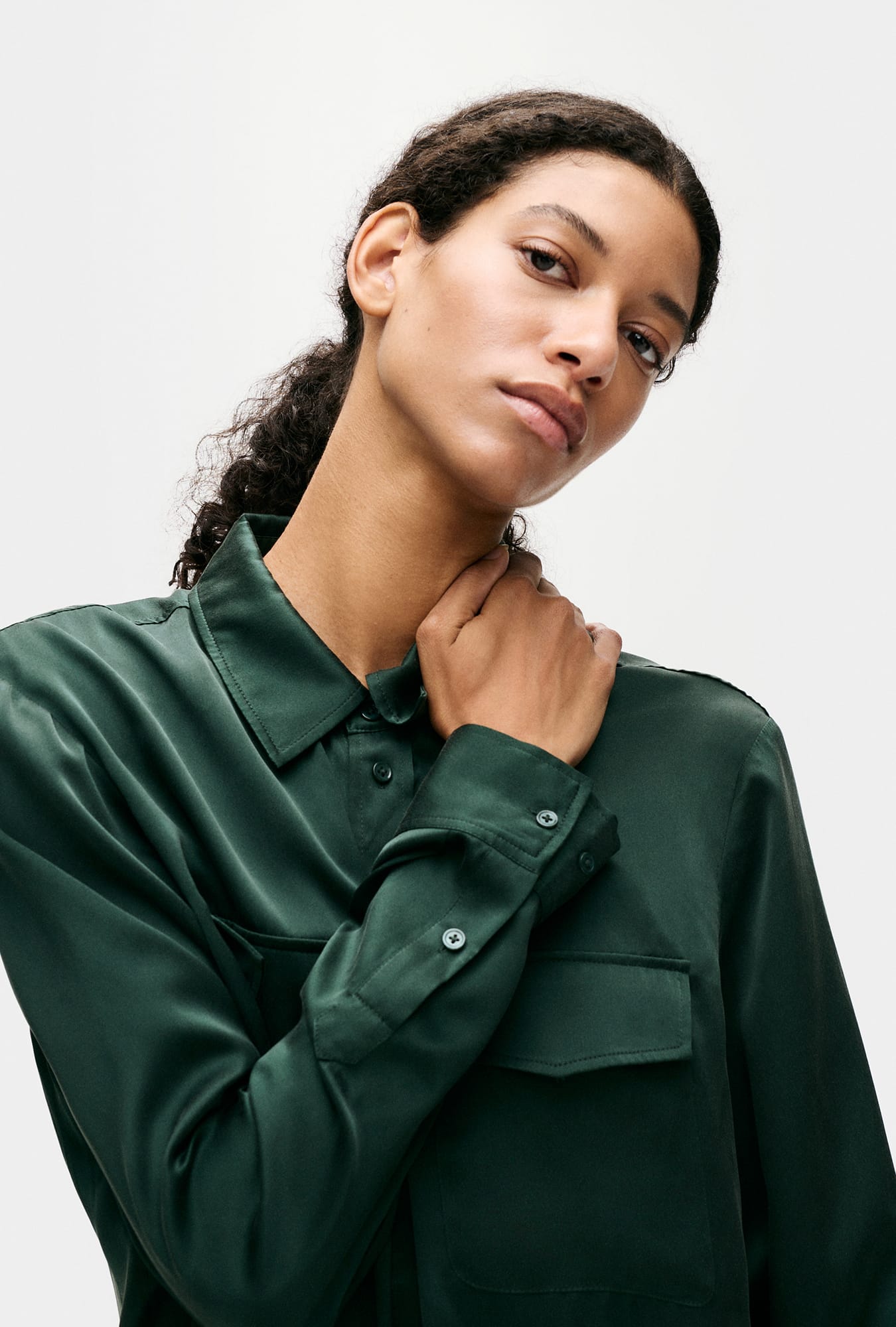 Chemise "Boyfriend" Scarabée