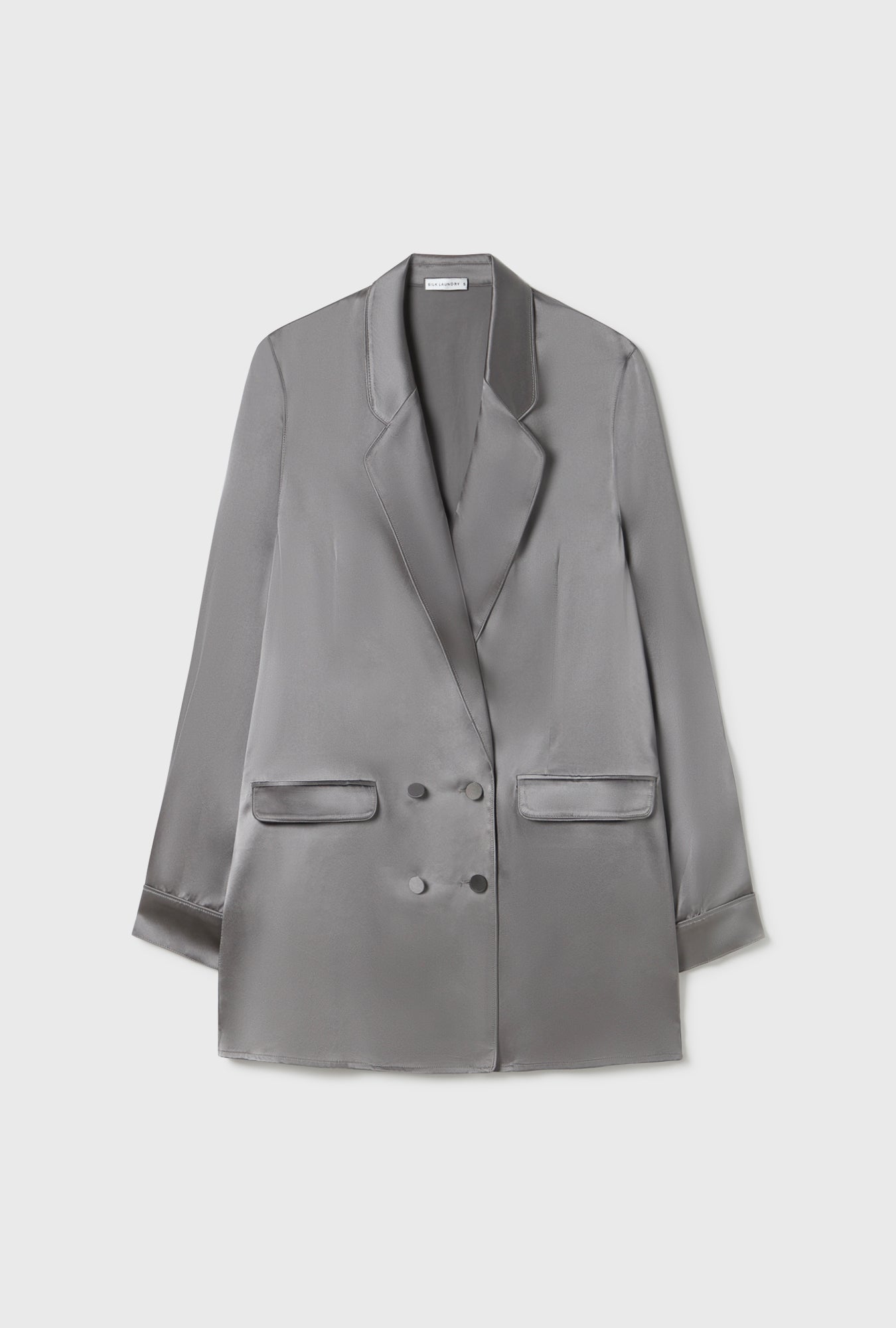 Relaxed Blazer Grey Pearl