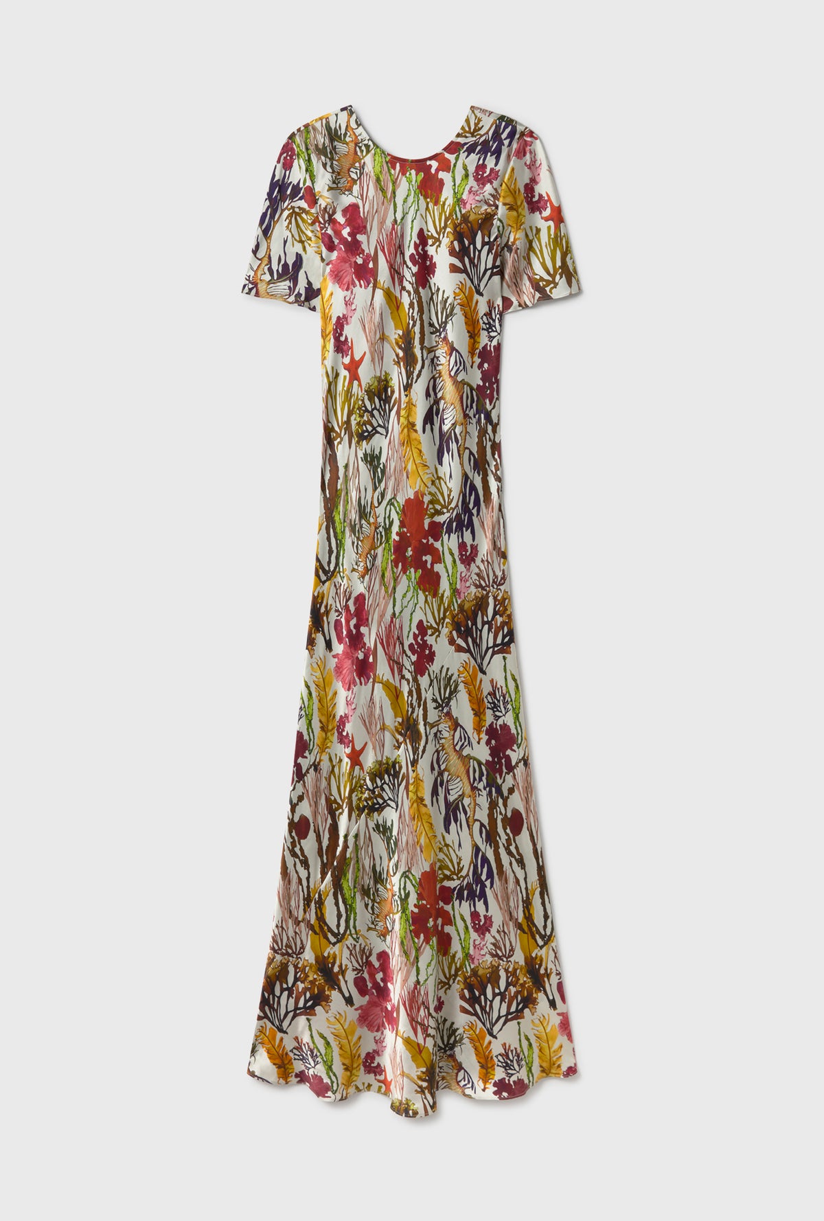Robe biais manches courtes Planktonic