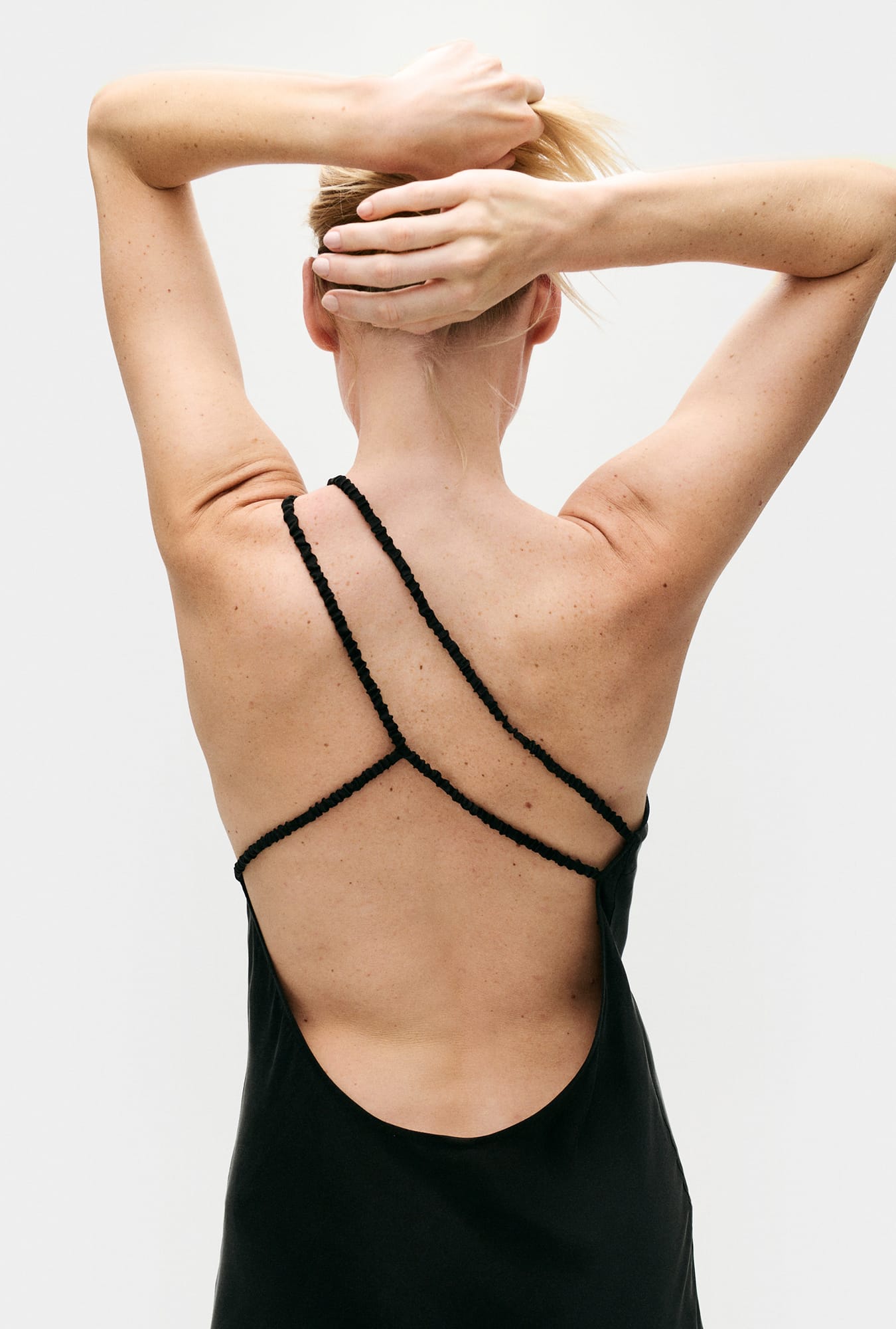 Robe évasée noire