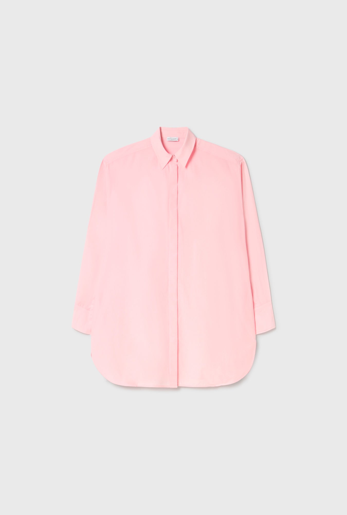 CHEMISE DE MATINÉE EN COTON ET SOIE HYDROGÈNE 