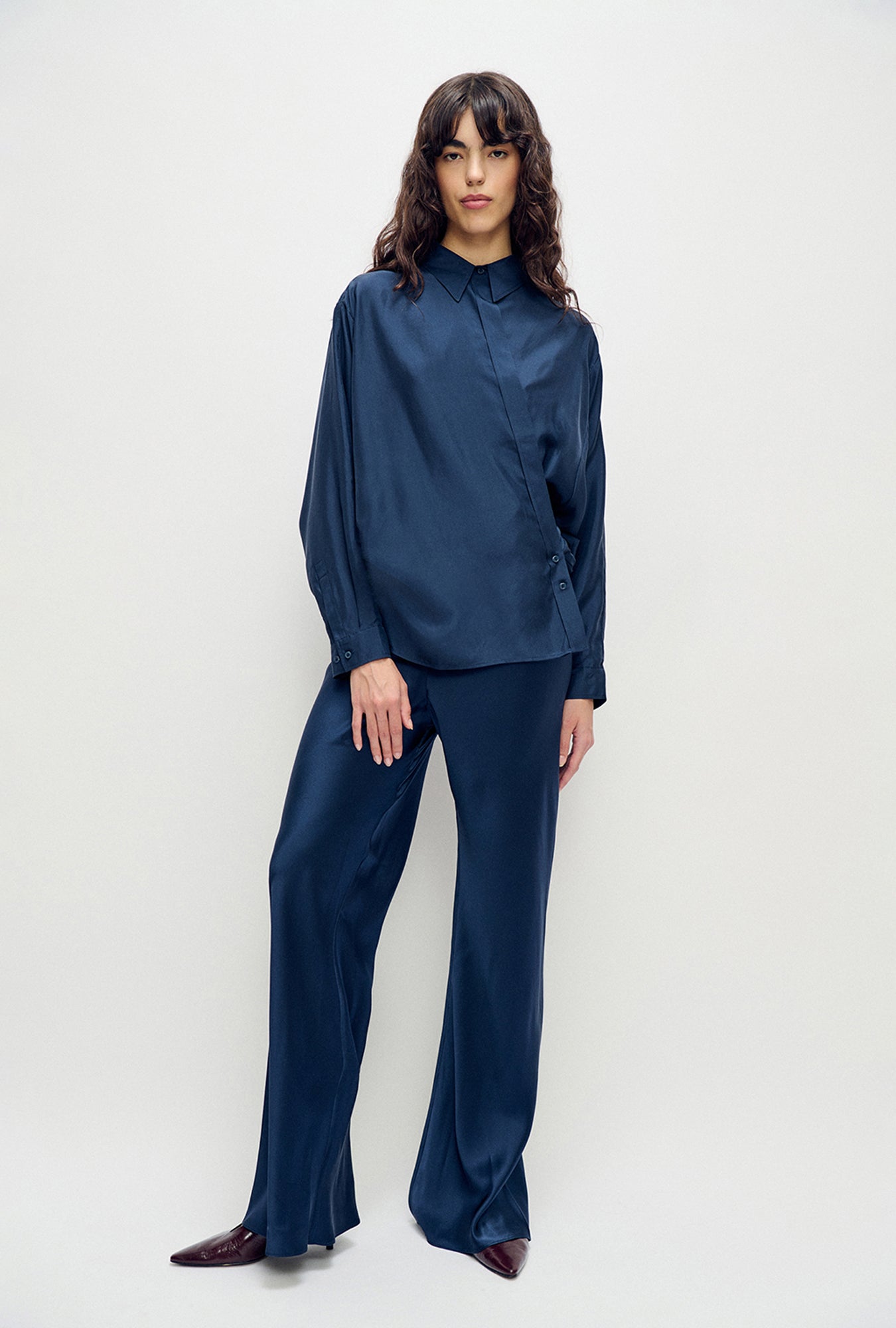 Pantalon coupe biais Midnight