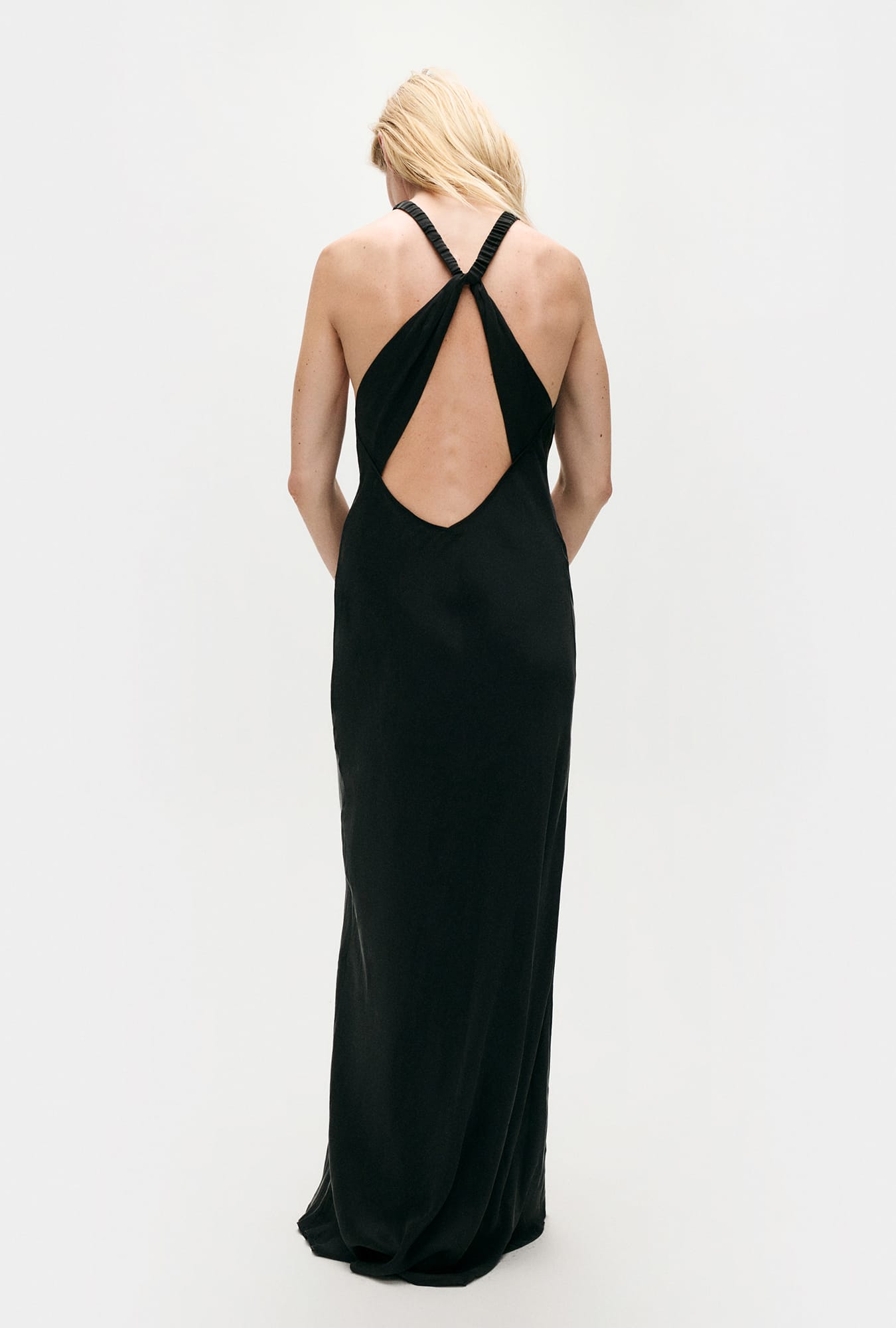 High Low Dress Black