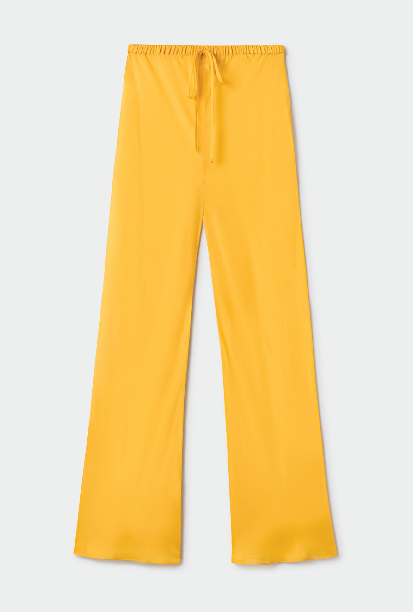 Chiffon Bias Cut Pants Goldfinch